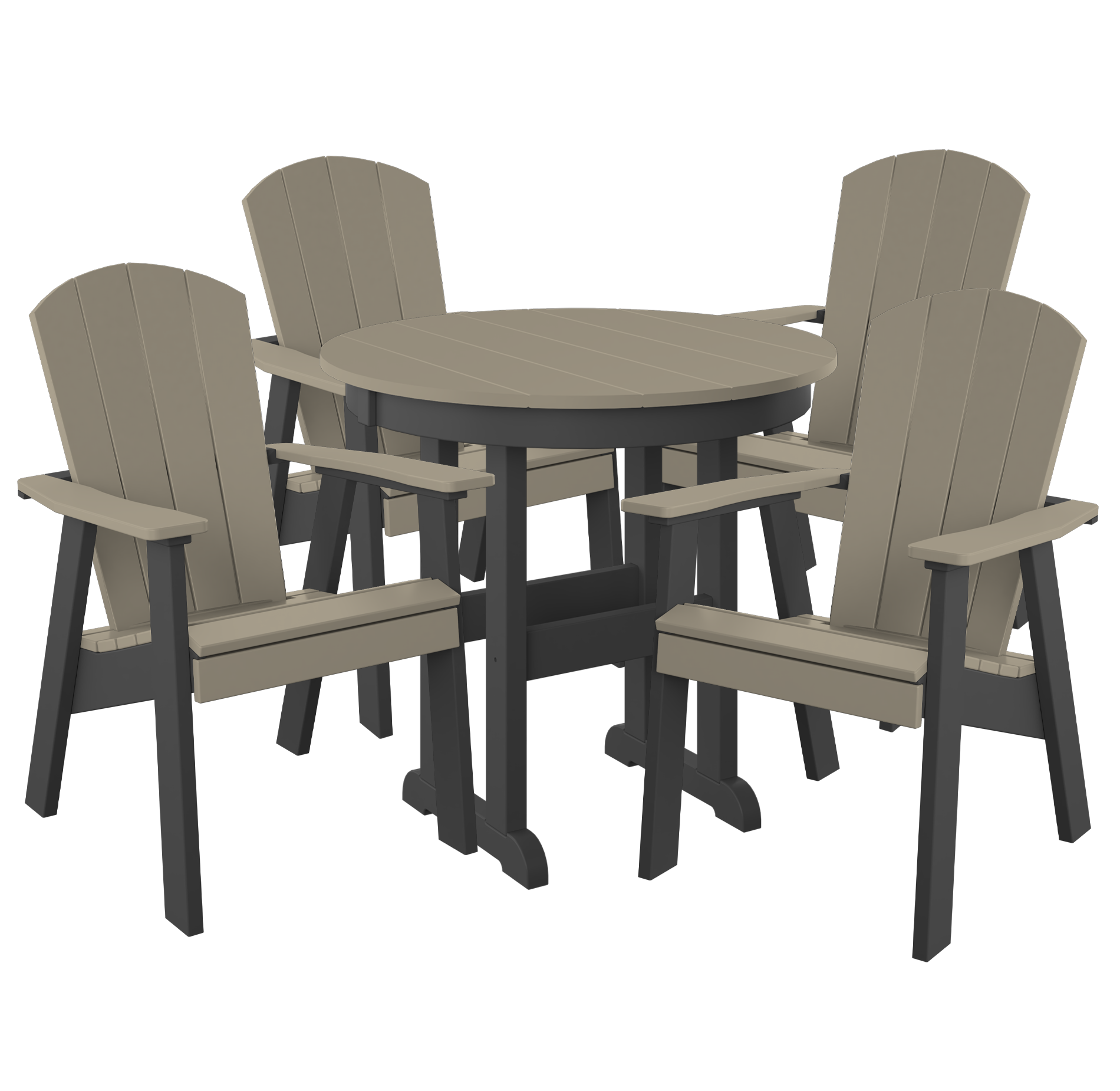 5-Piece Maybeck Adirondack Dining Set - New