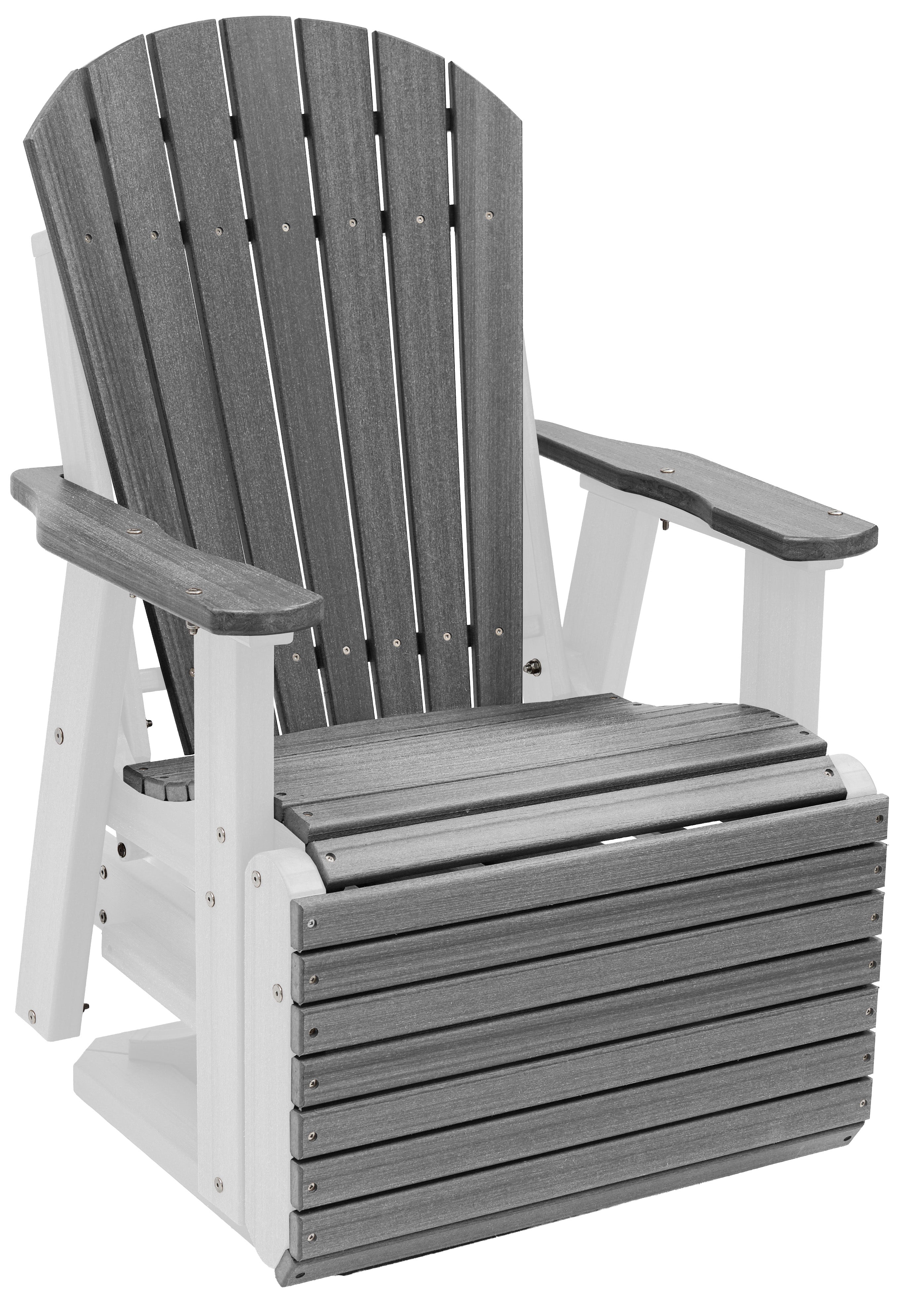Swivel And Reclining King Size Adirondack Chair