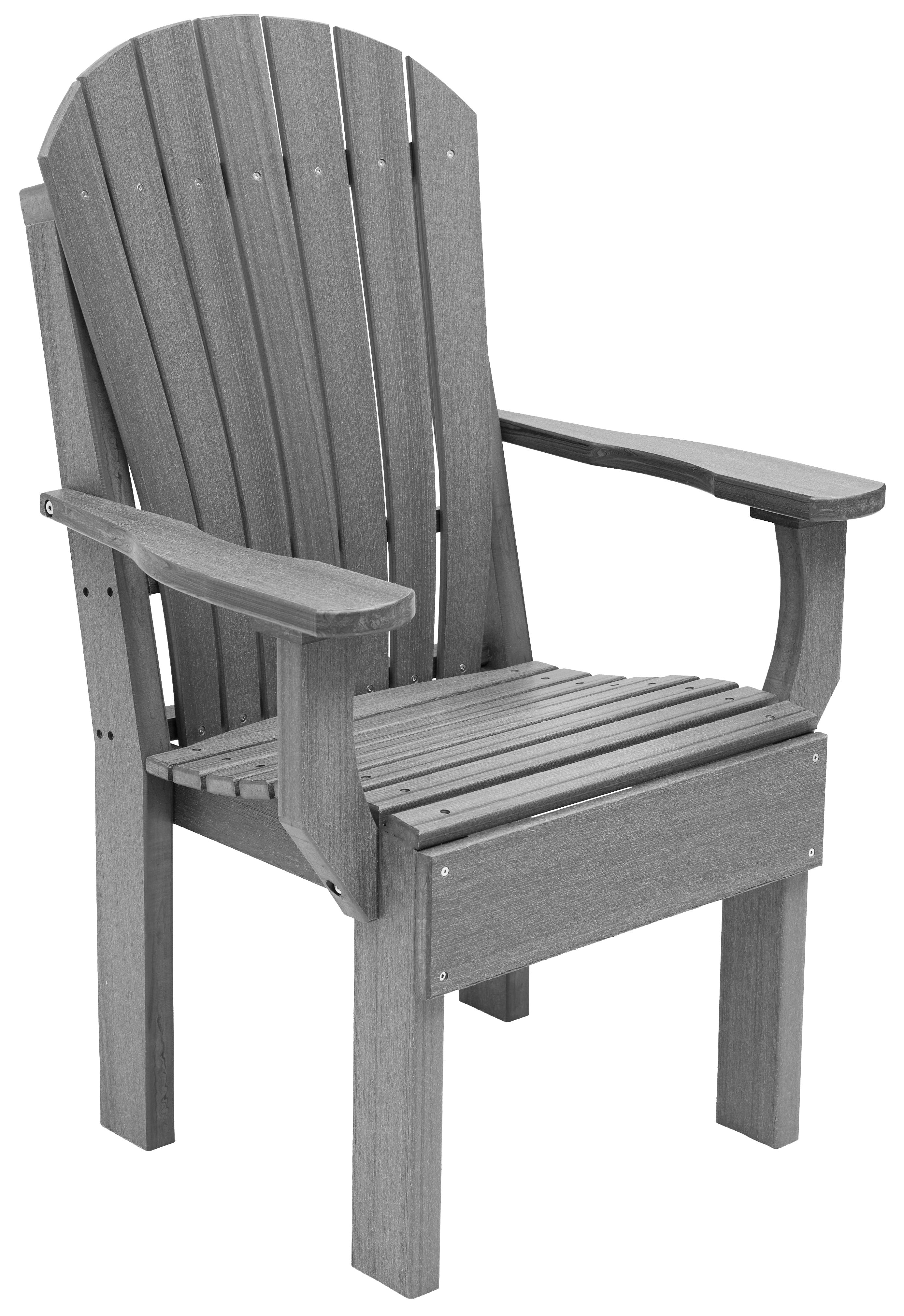 7-Piece Farmhouse Adirondack Dining Table Set