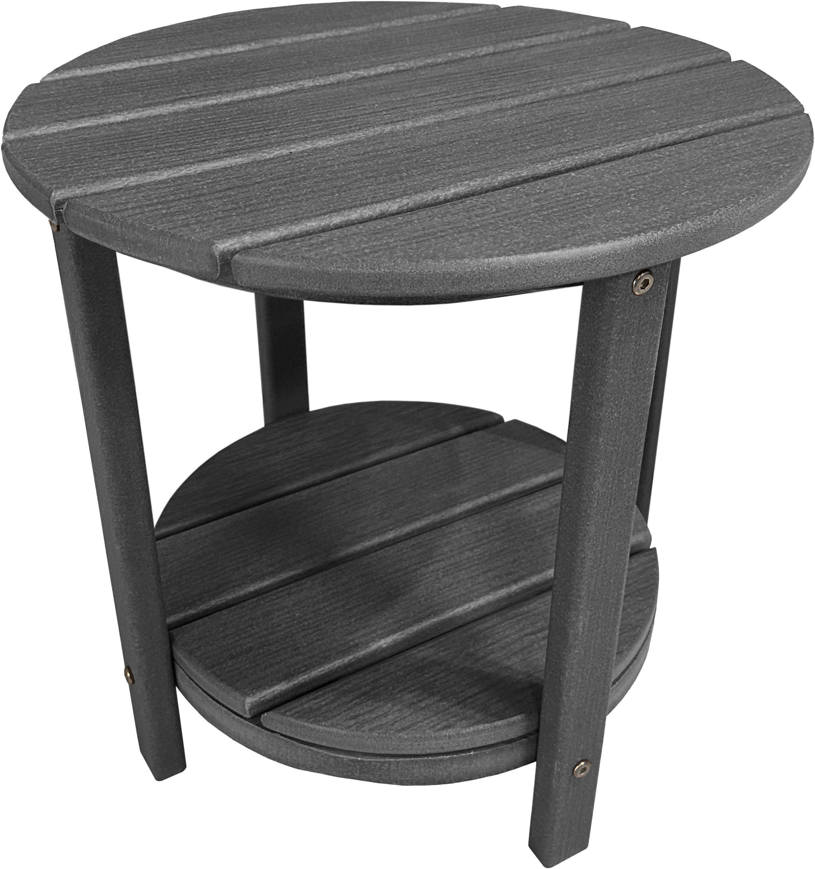 Side Table 18" Round Two Tier