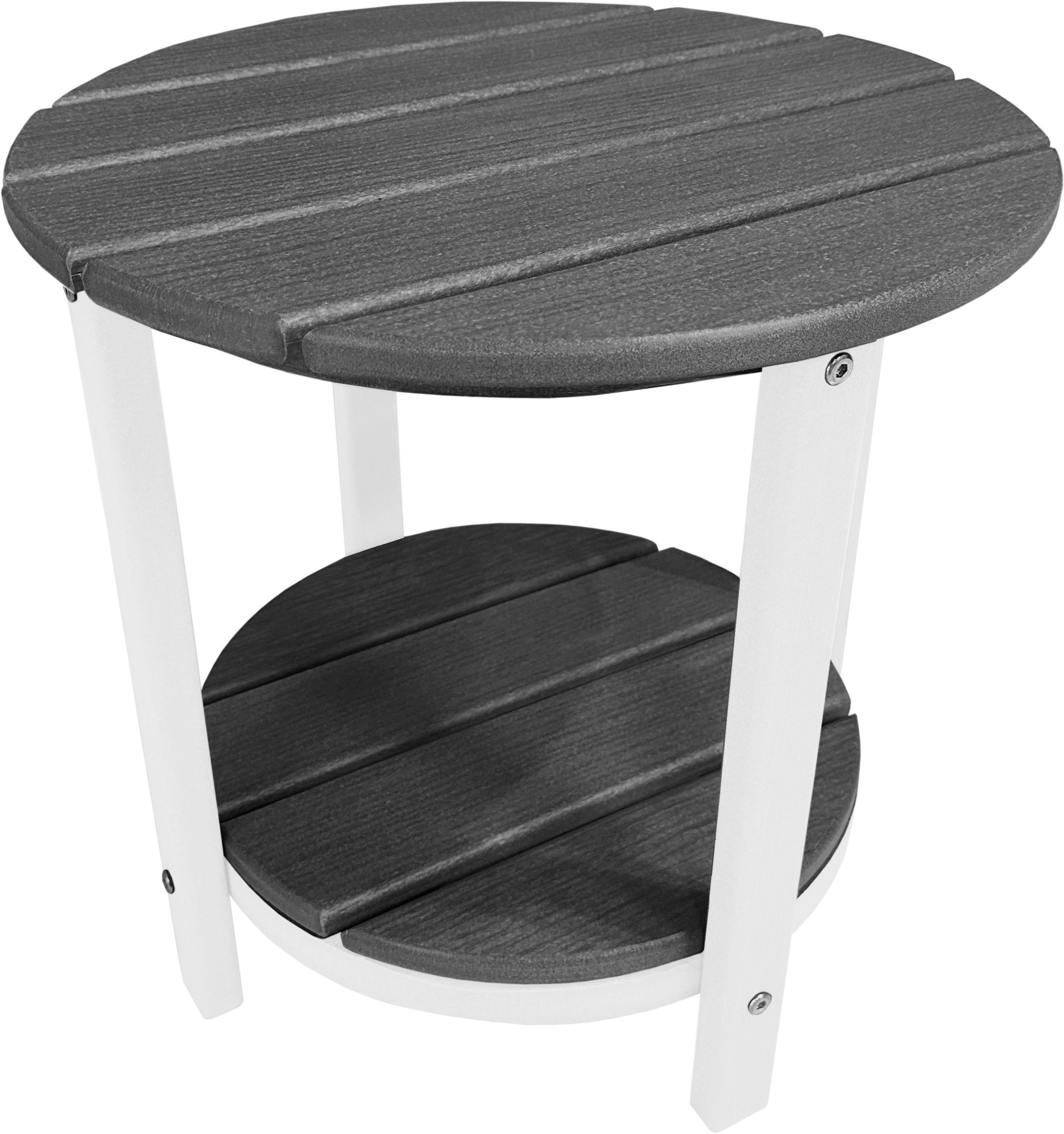 Side Table 18" Round Two Tier