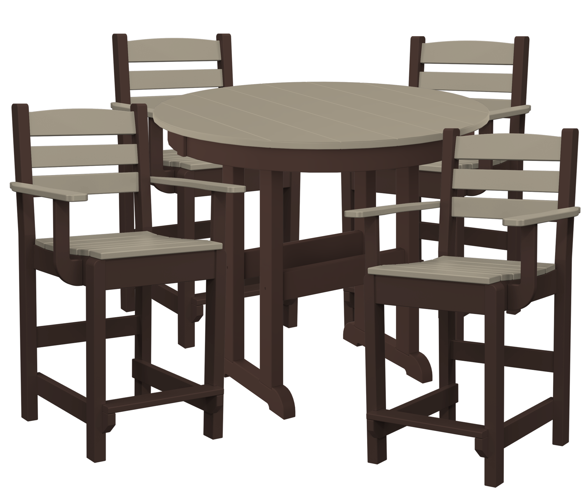 5-Piece Farmhouse Counter Set
