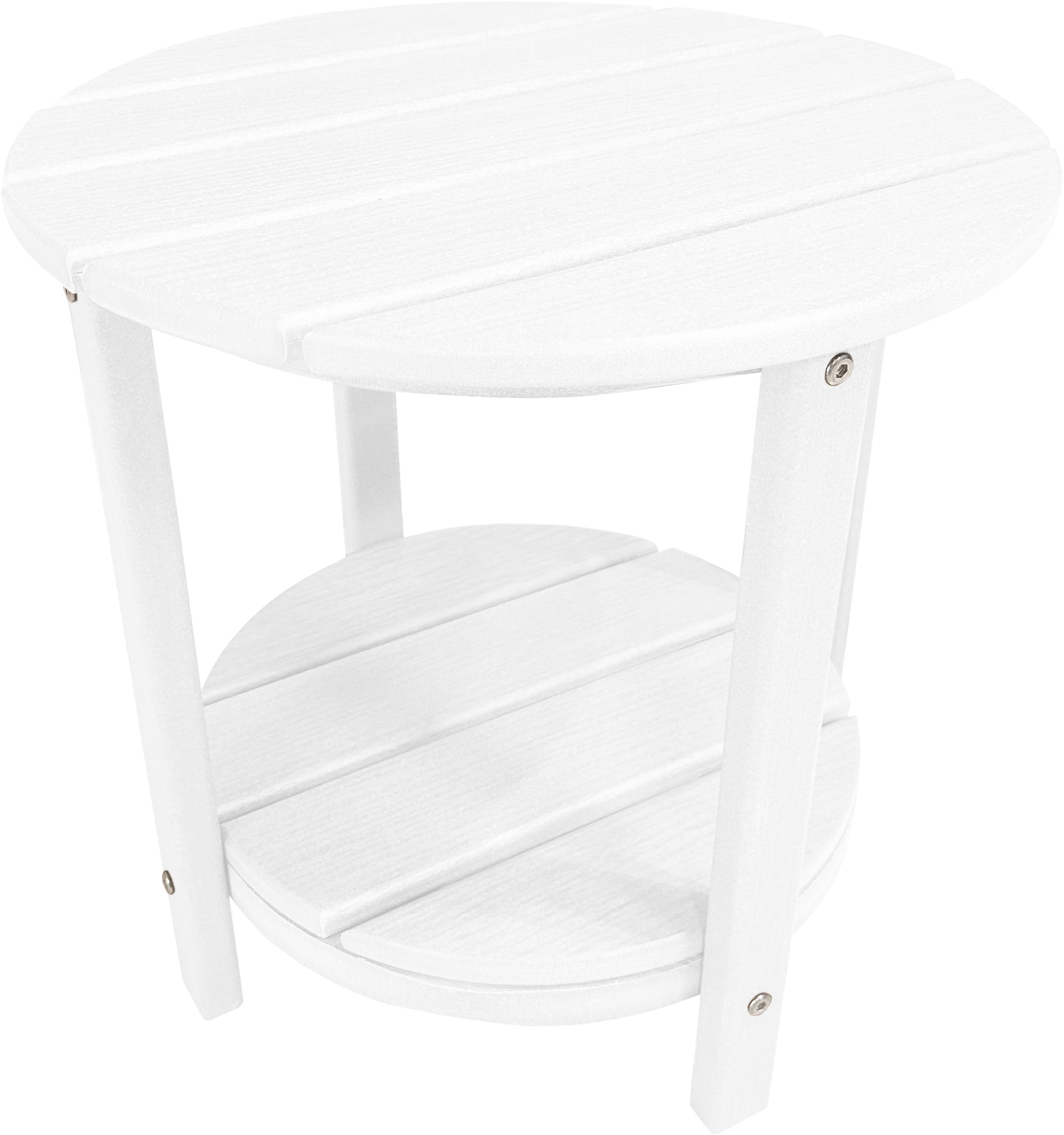 Side Table 18" Round Two Tier