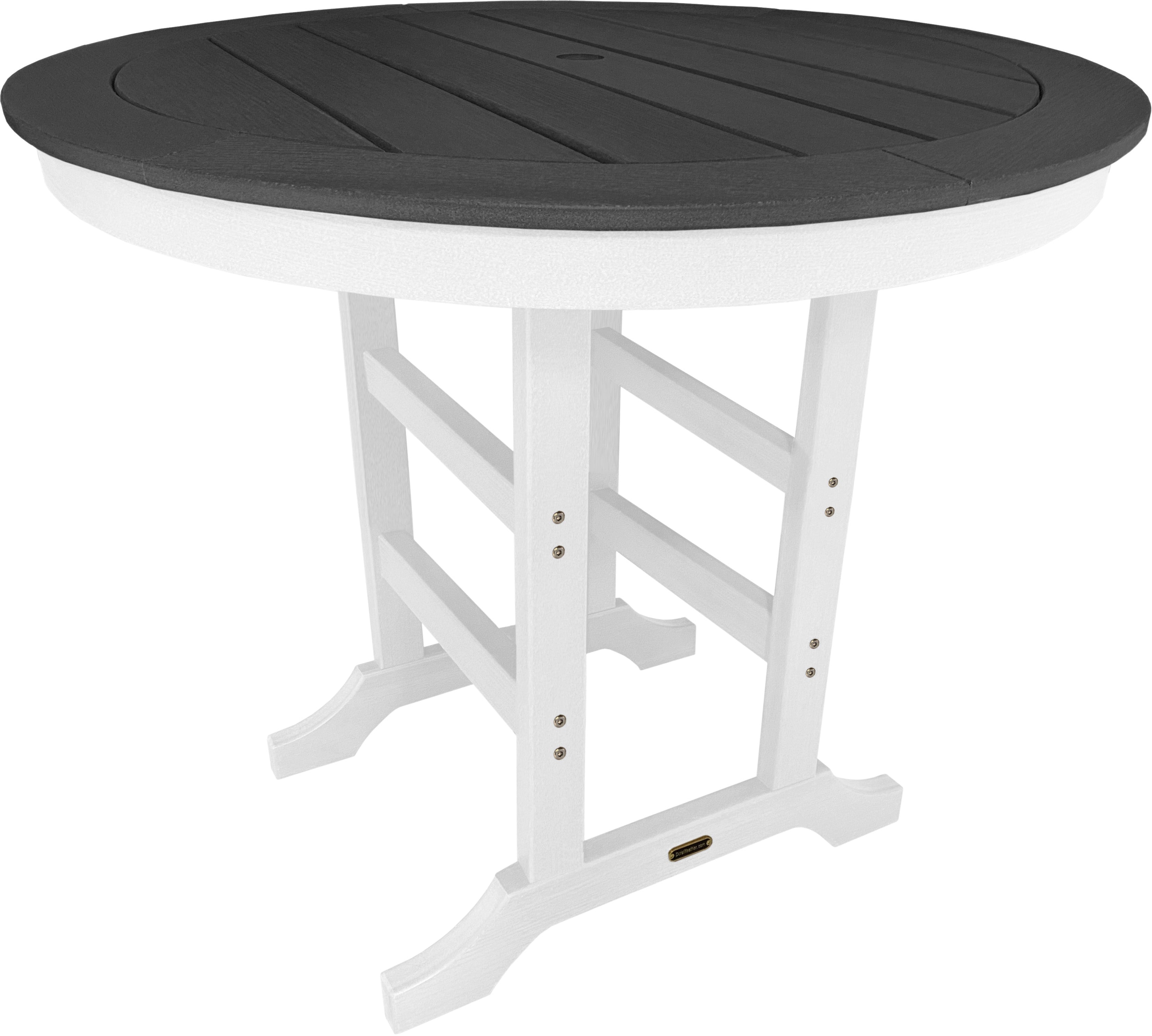 5-Piece Classic Adirondack Counter Height Dining Table Set