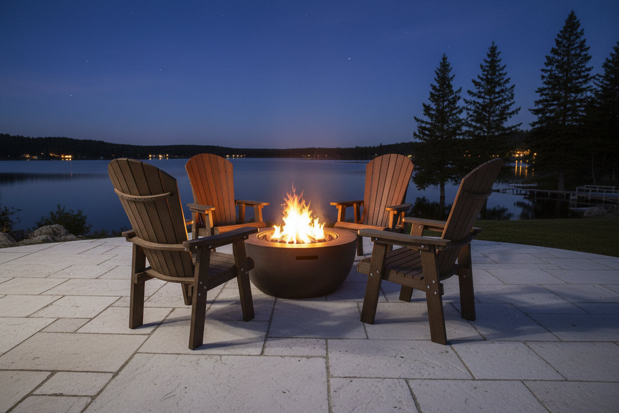 DURAWEATHER POLY® Upright Adirondack Chair