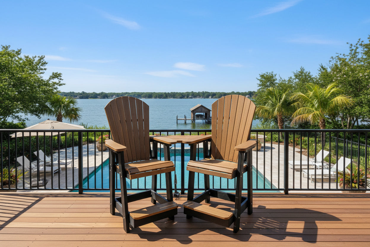Lakeside Counter Height Tete-a-tete