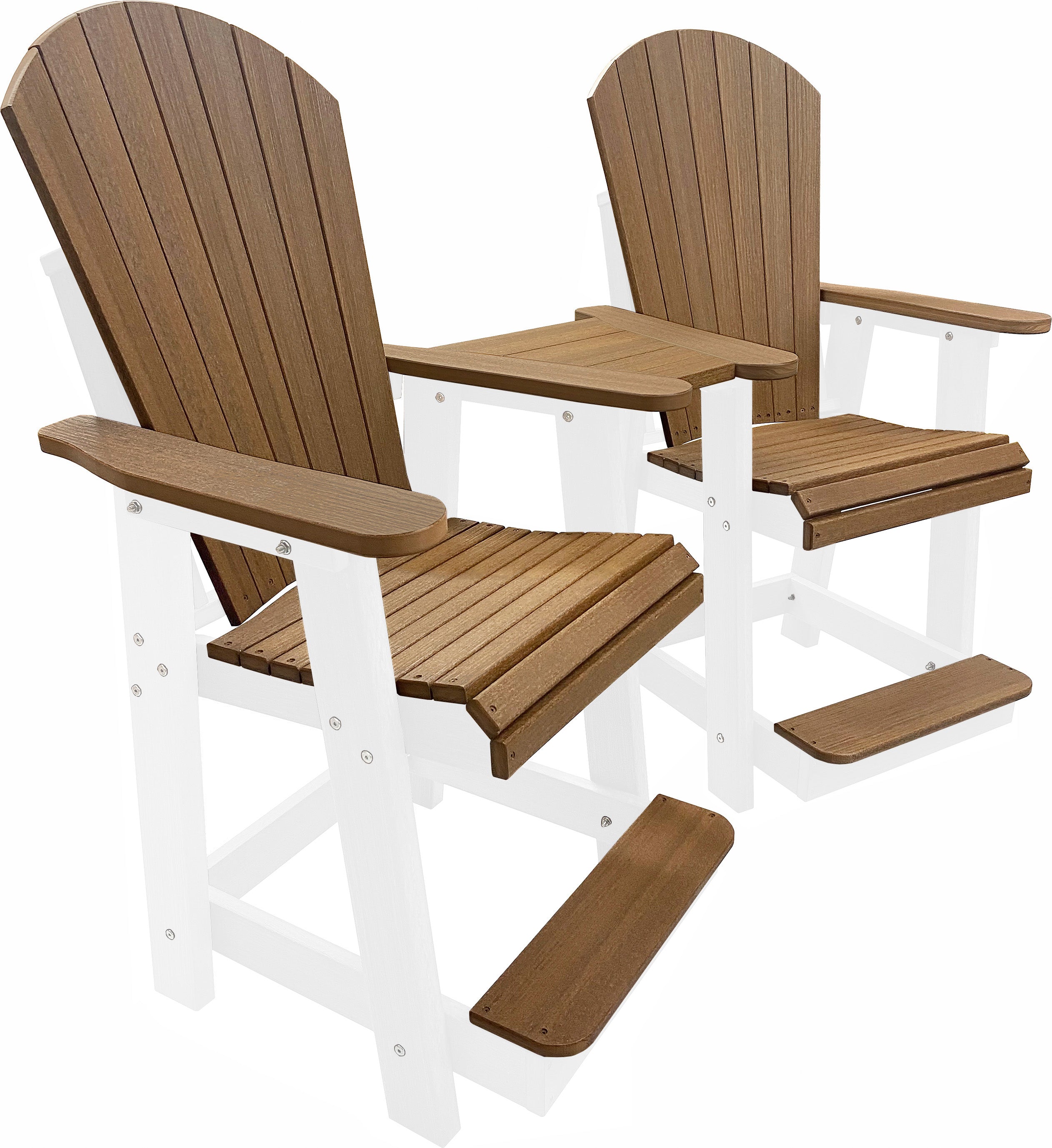 Lakeside Counter Height Tete-a-tete
