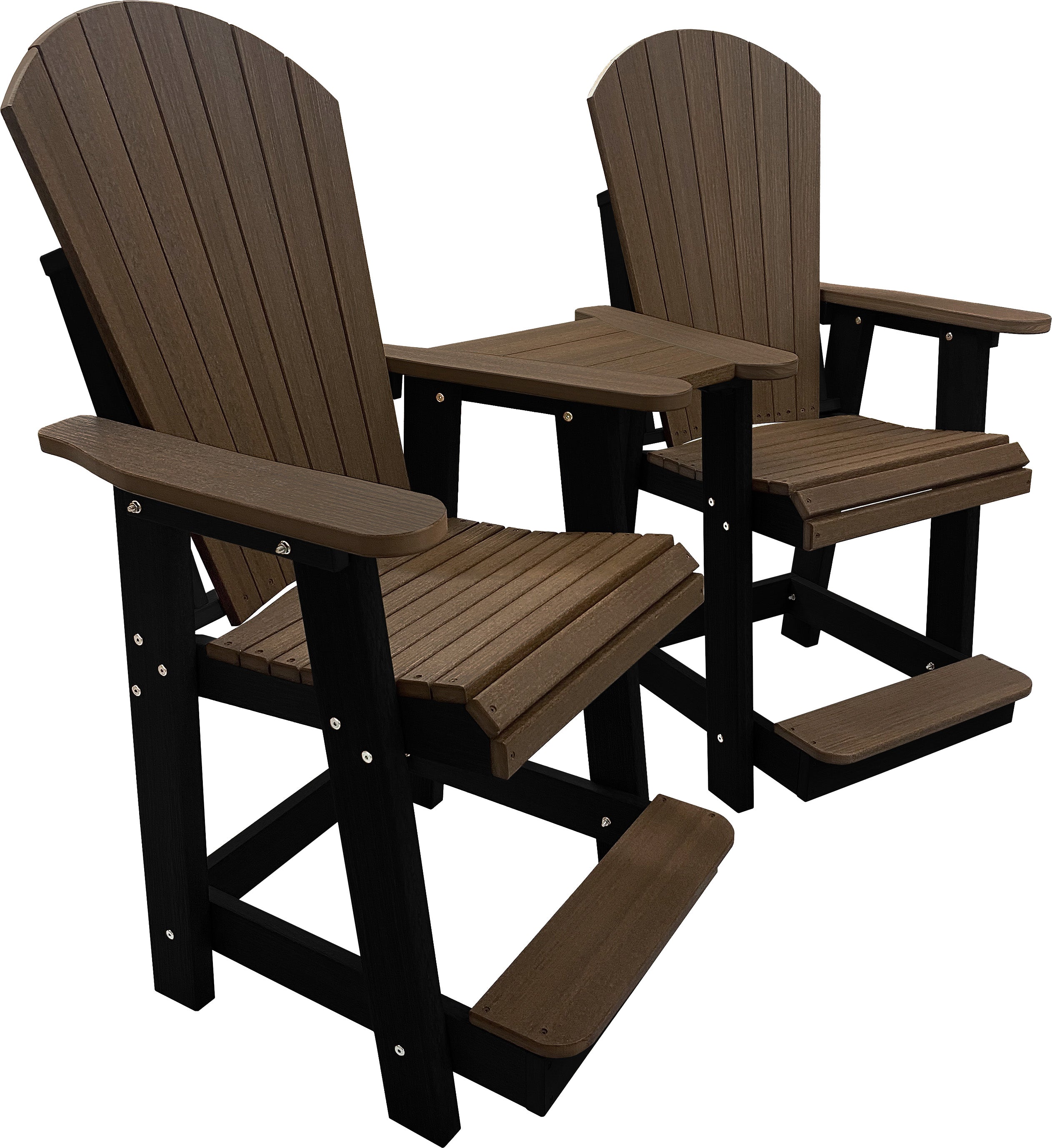 Lakeside Counter Height Tete-a-tete