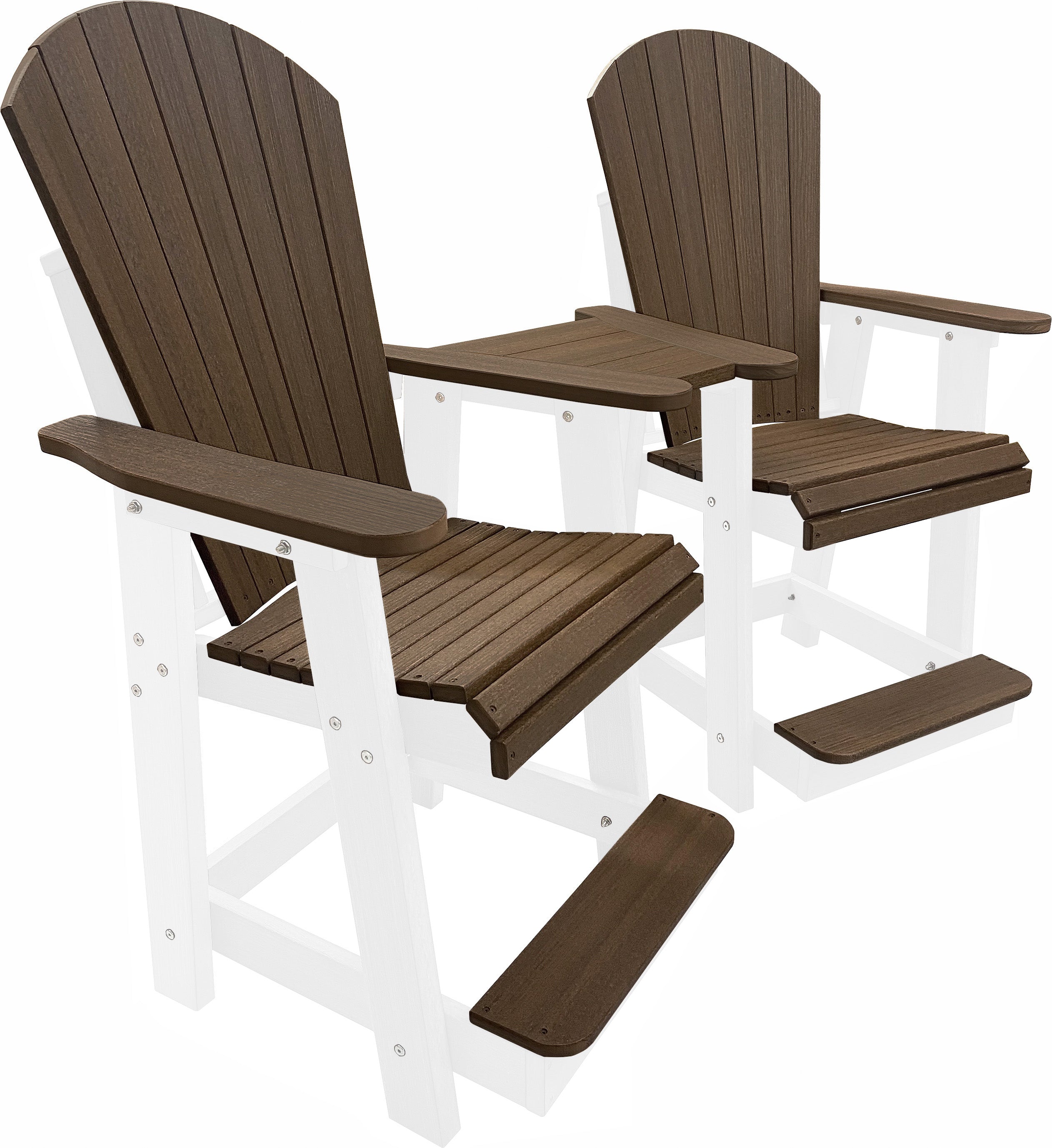 Lakeside Counter Height Tete-a-tete