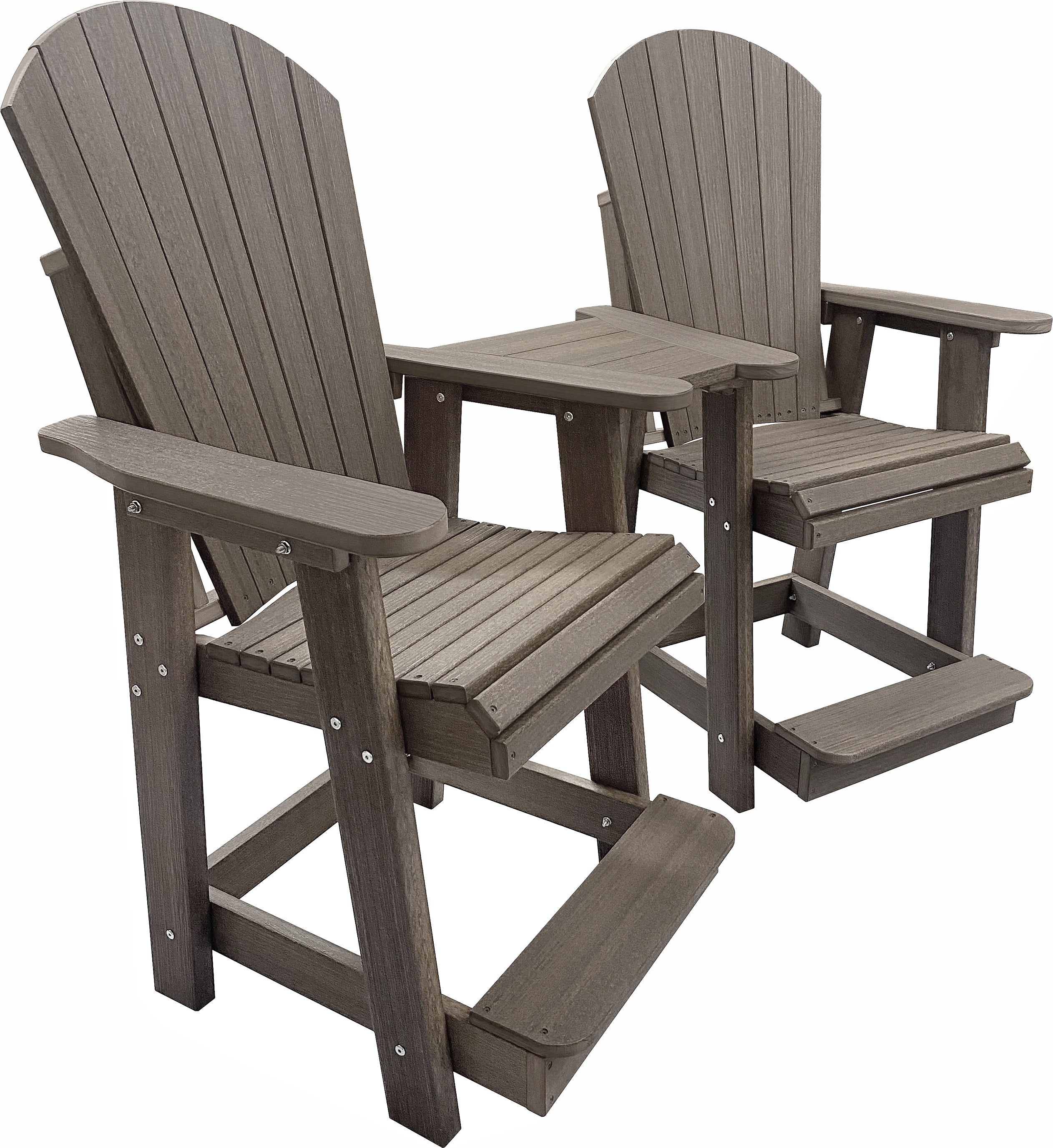 Lakeside Counter Height Tete-a-tete