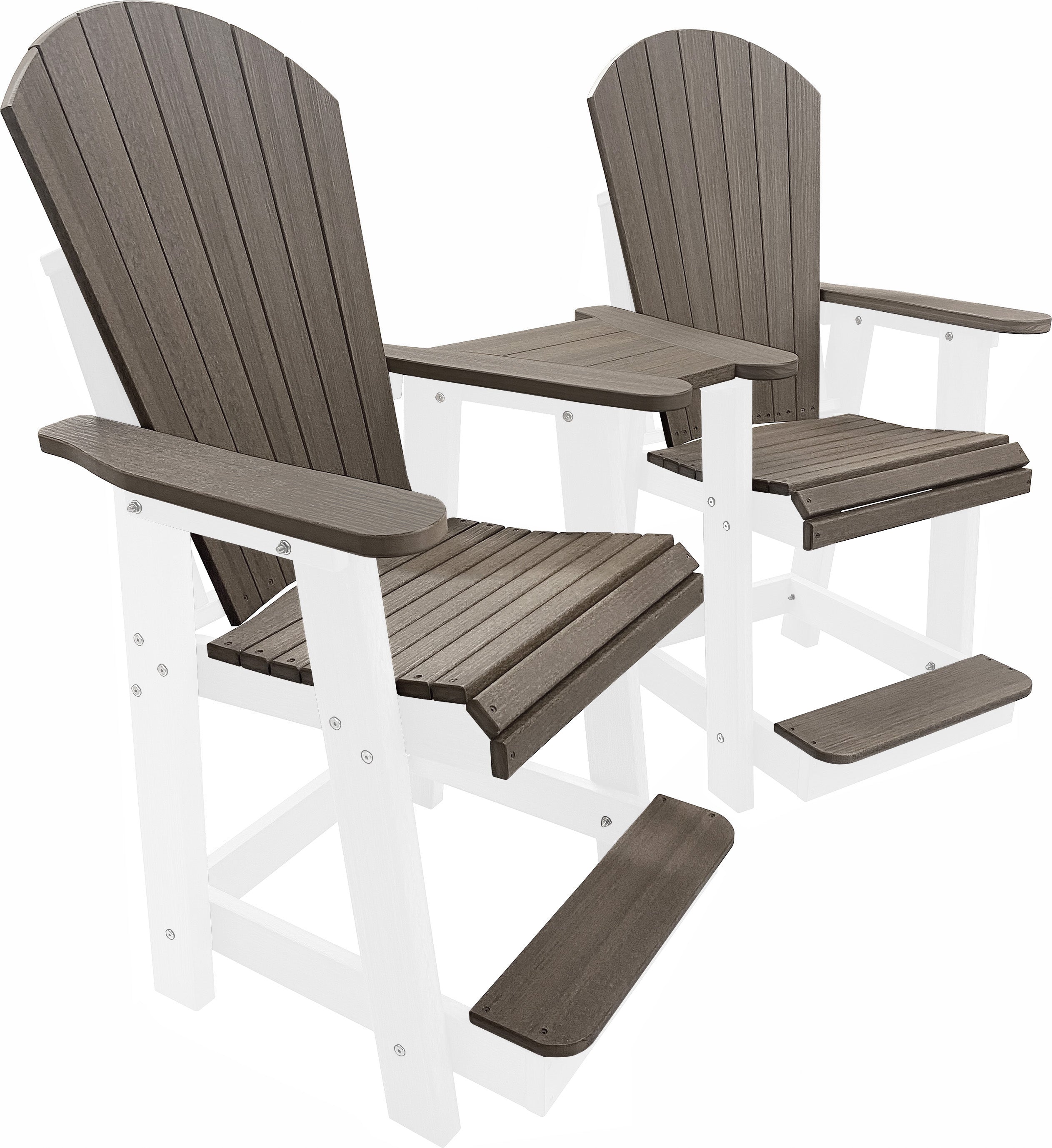 Lakeside Counter Height Tete-a-tete