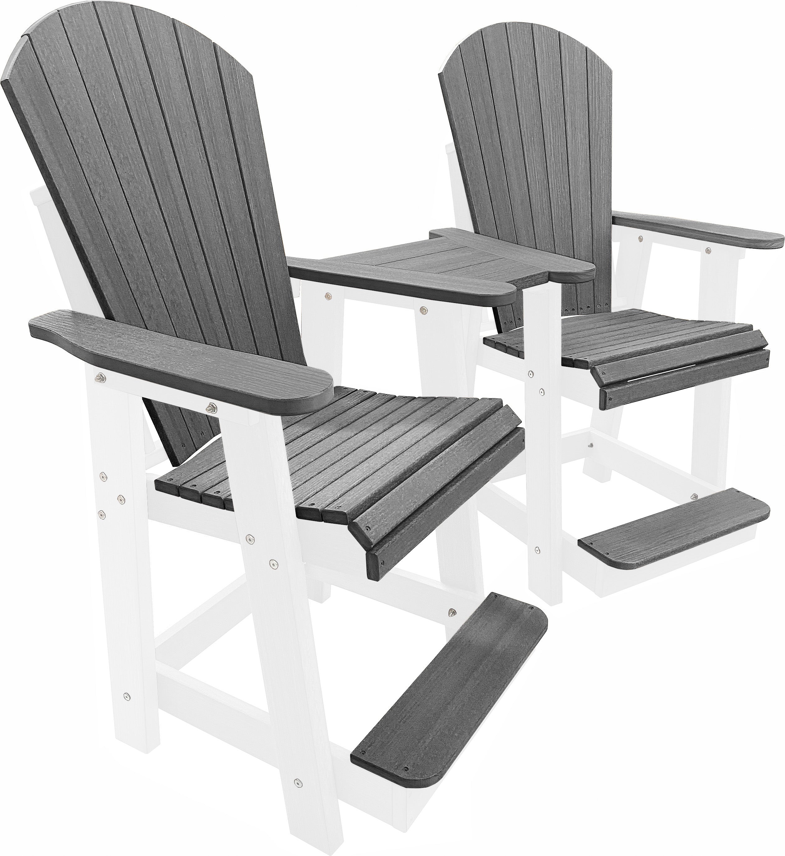 Lakeside Counter Height Tete-a-tete