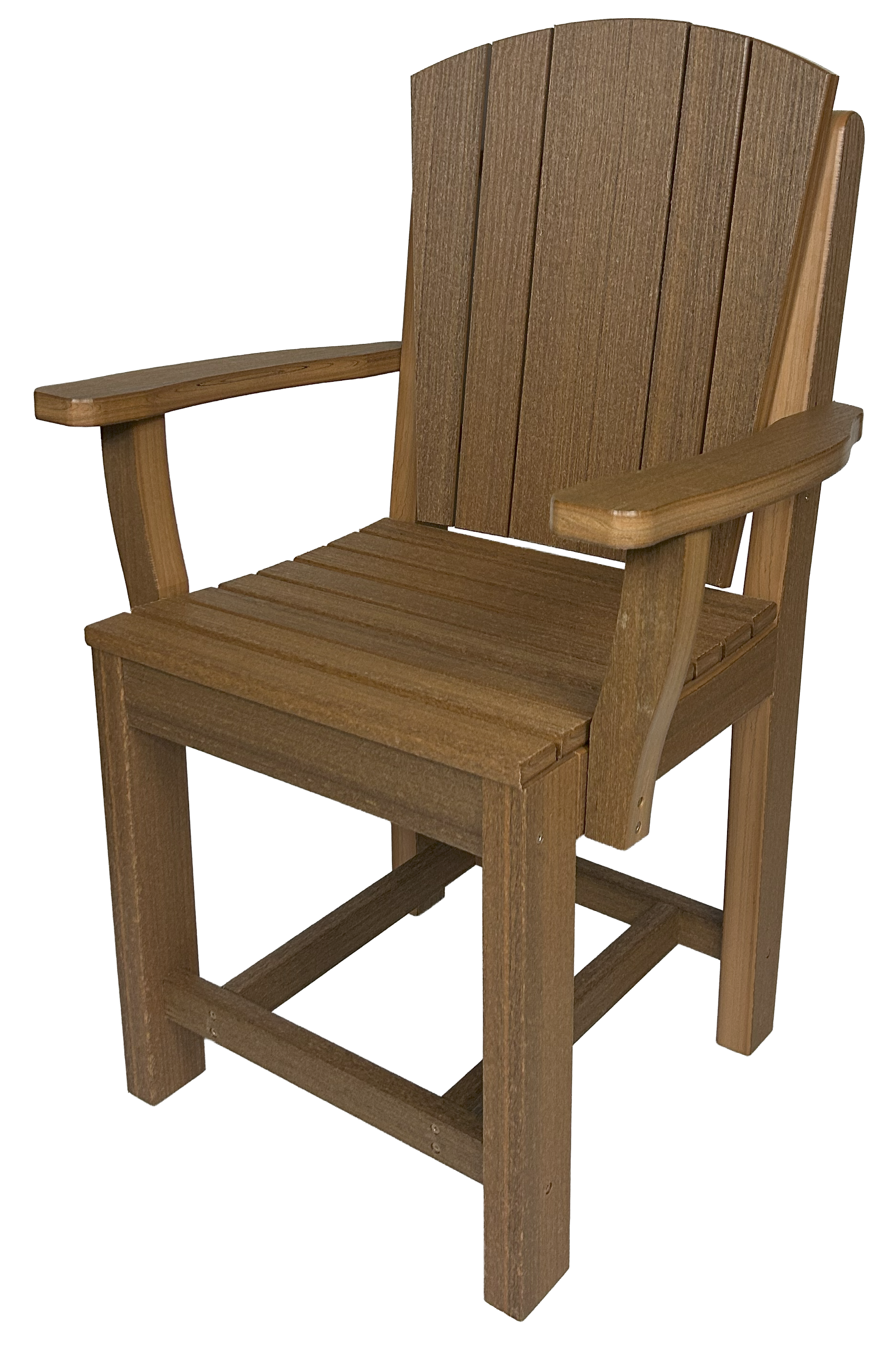 7-Piece Plantation Dining Set With 6 Arm Chairs