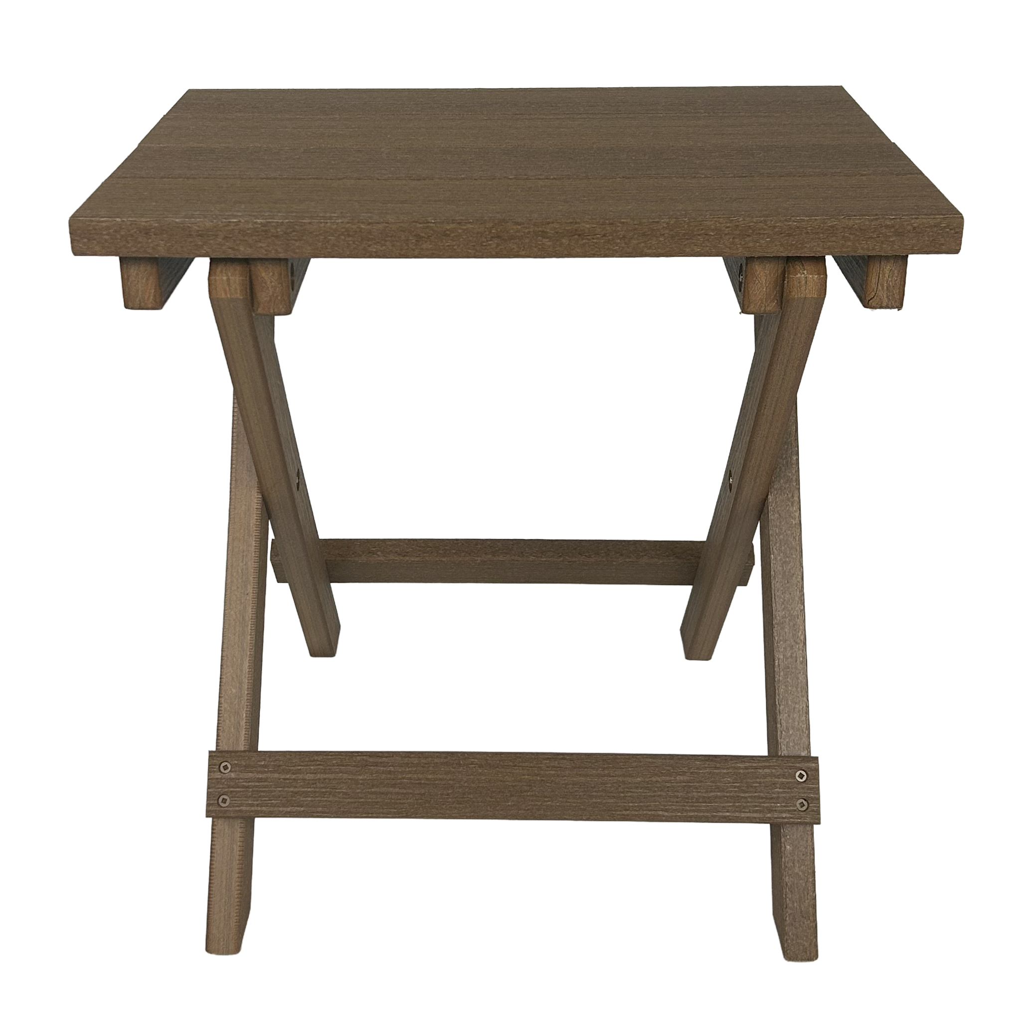 Folding Side Table w/ Removable Serving Tray - Ships Fully Assembled