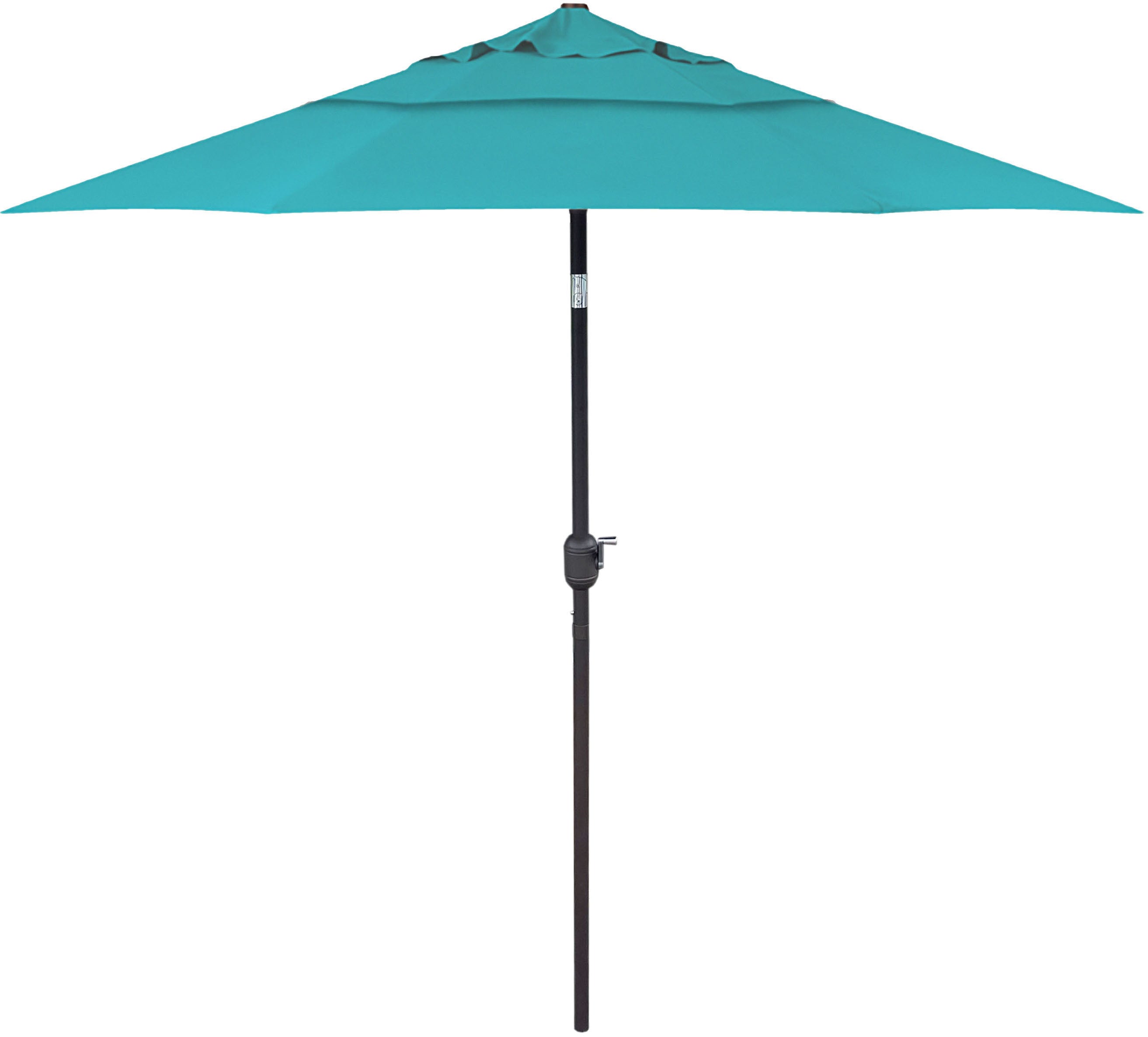 9'ft Patio Umbrella Push Button Tilt Sunbrella® Double Wind Vents