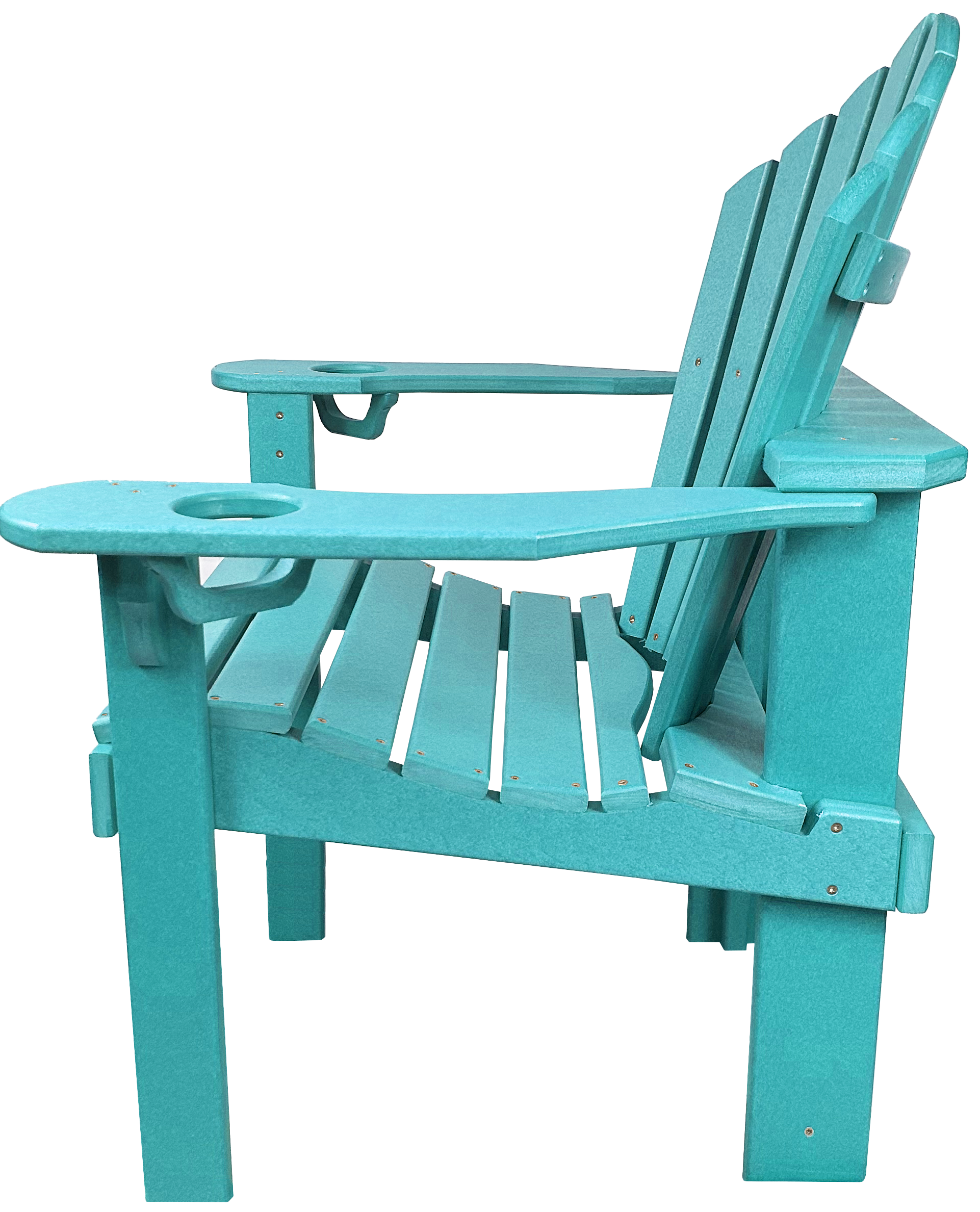 7-Piece 60”rd. Bridgewater Dining Set With Built In Cupholders