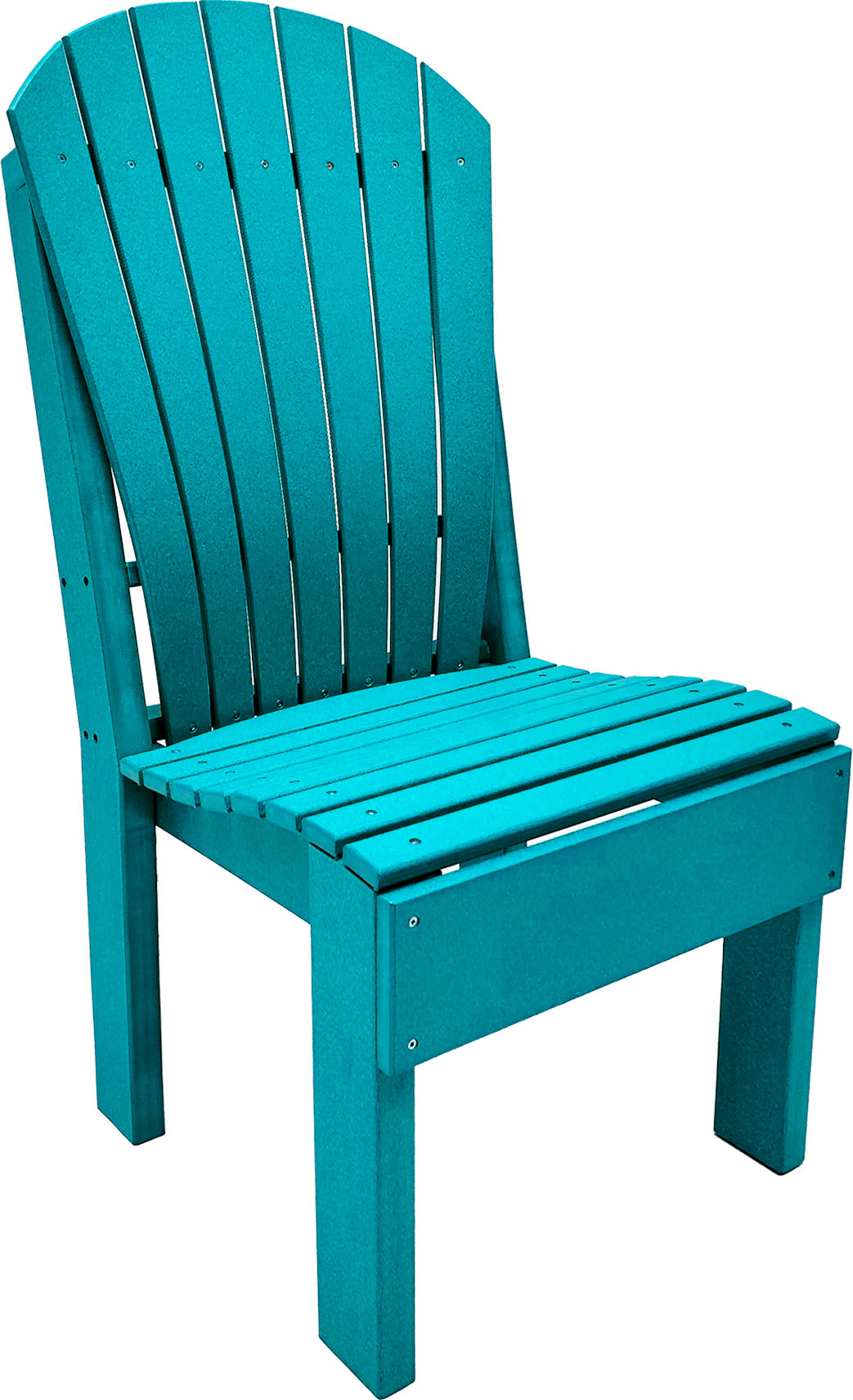 7-Piece Farmhouse Adirondack Dining Table Set With 2 Arm Chairs And 4 Side Chairs