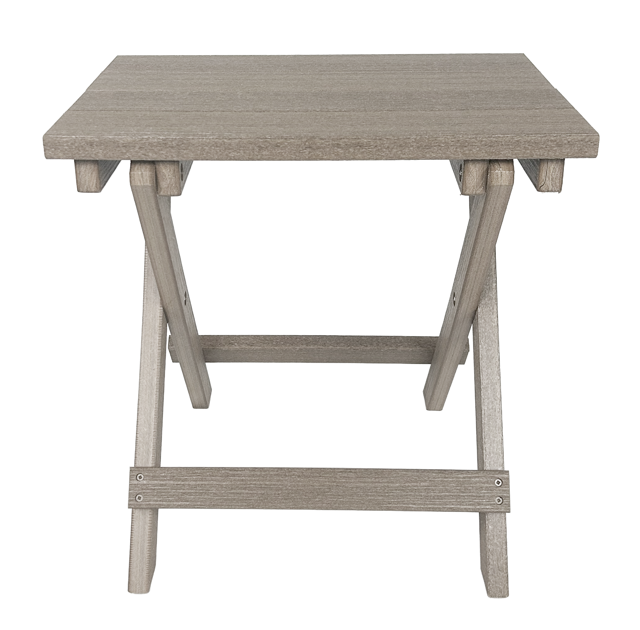 Folding Side Table w/ Removable Serving Tray - Ships Fully Assembled