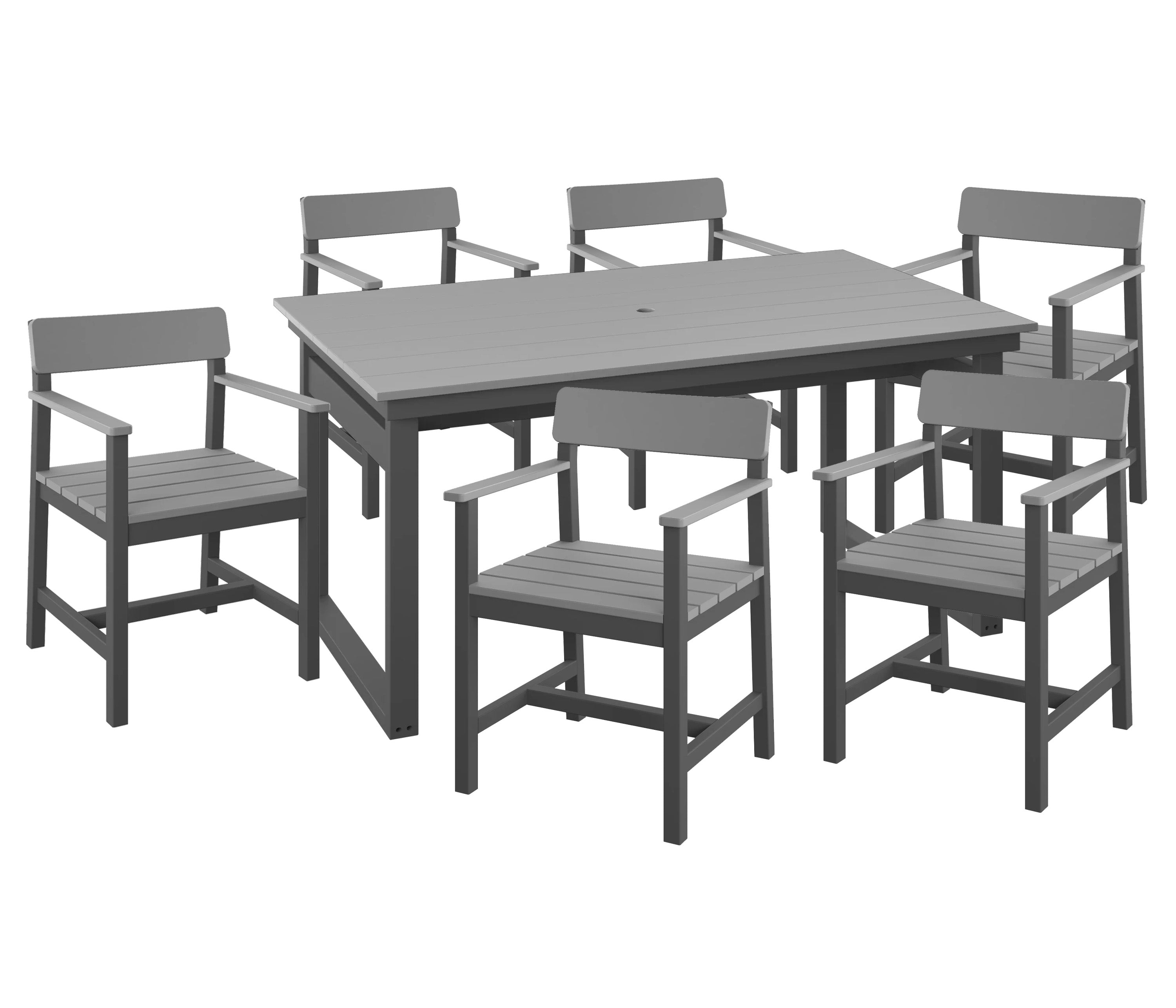 7-Piece Beverly Dining Table Set