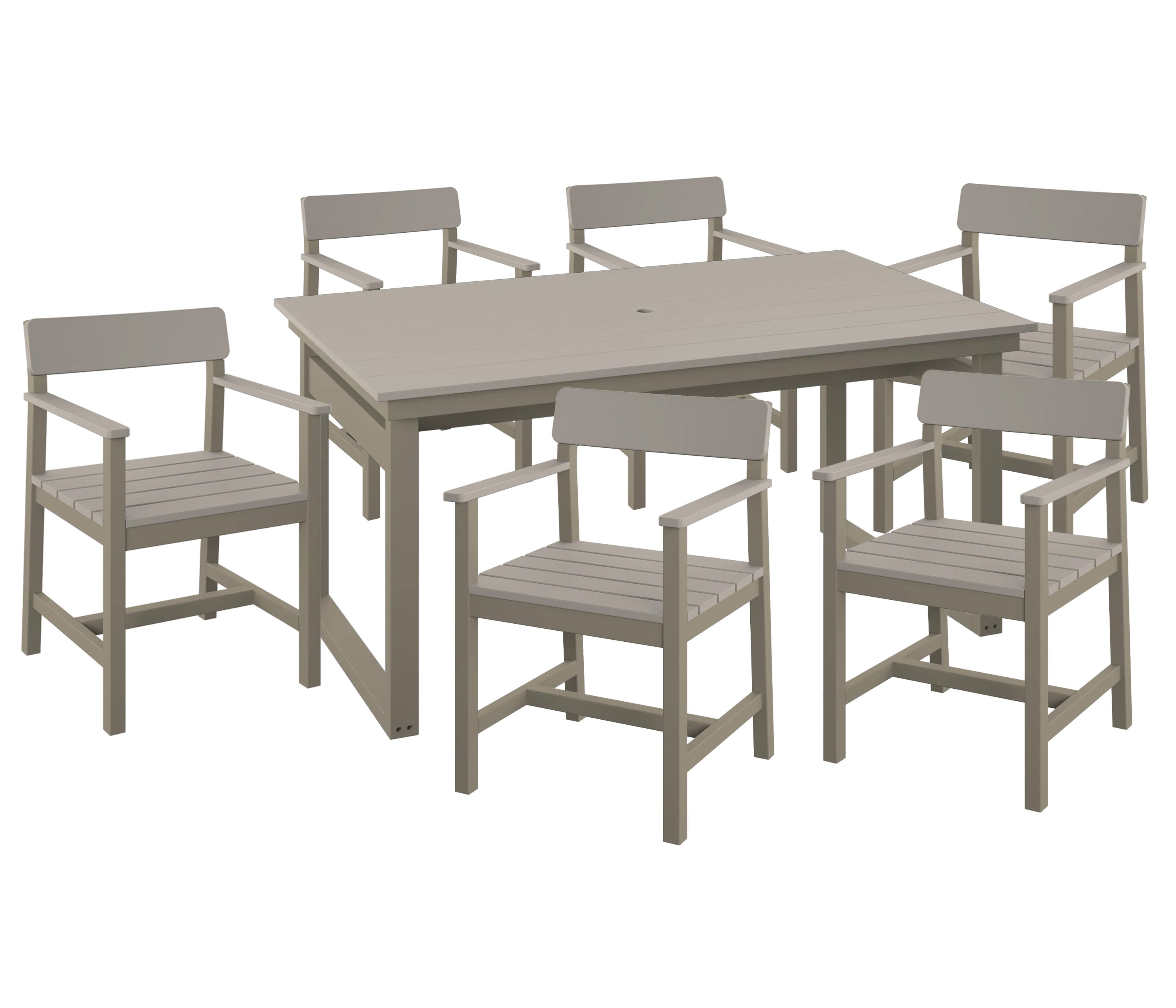 7-Piece Beverly Dining Table Set