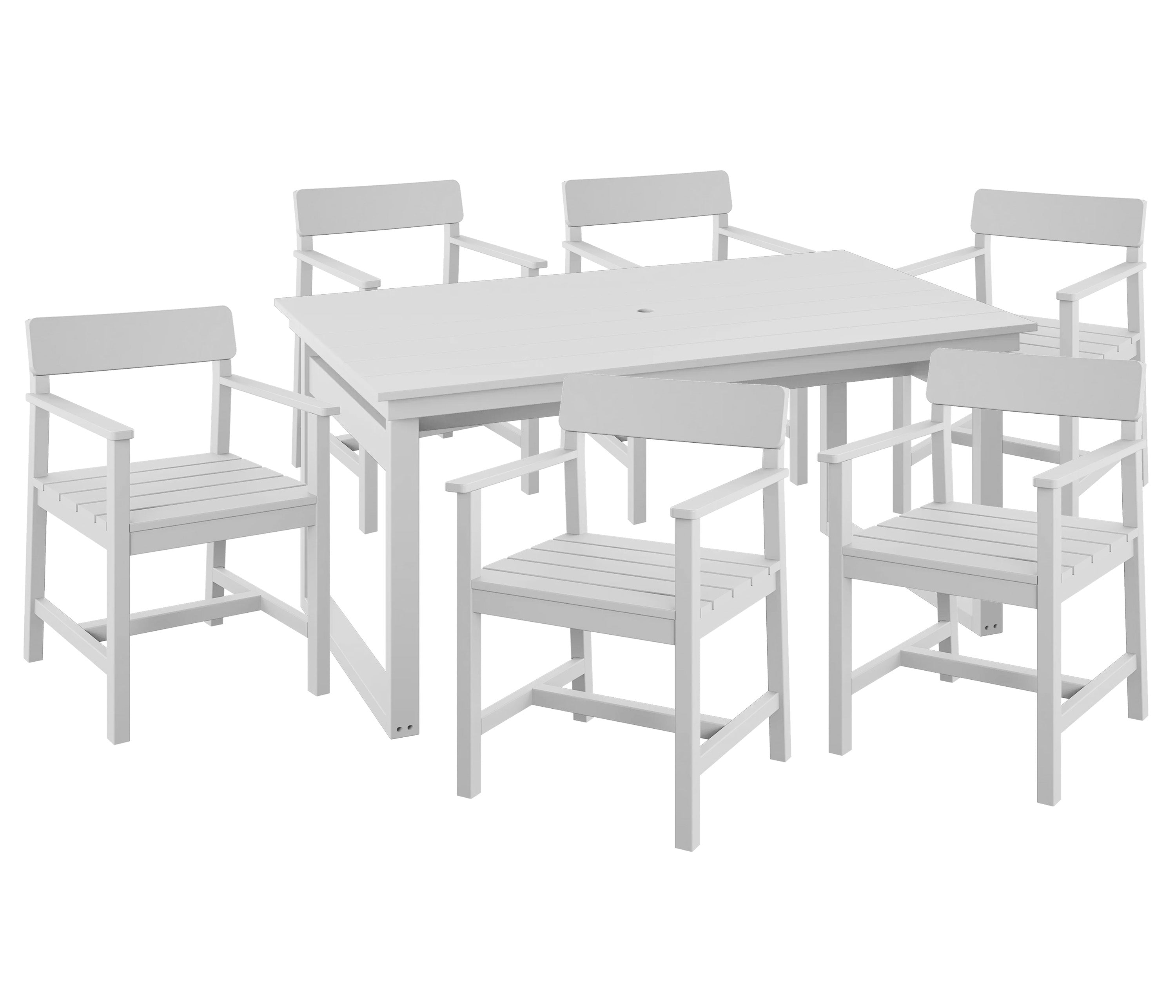 7-Piece Beverly Dining Table Set
