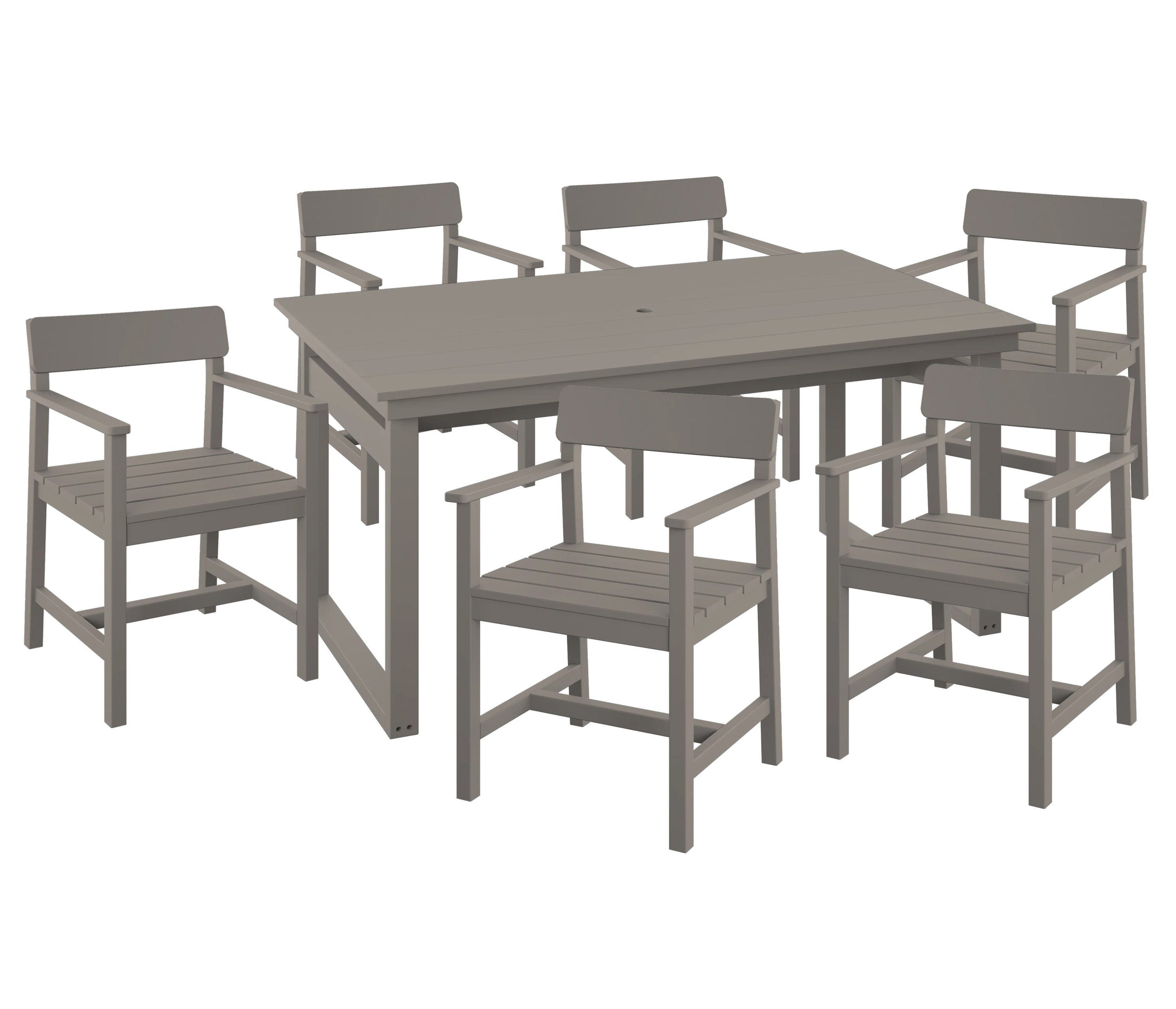 7-Piece Beverly Dining Table Set