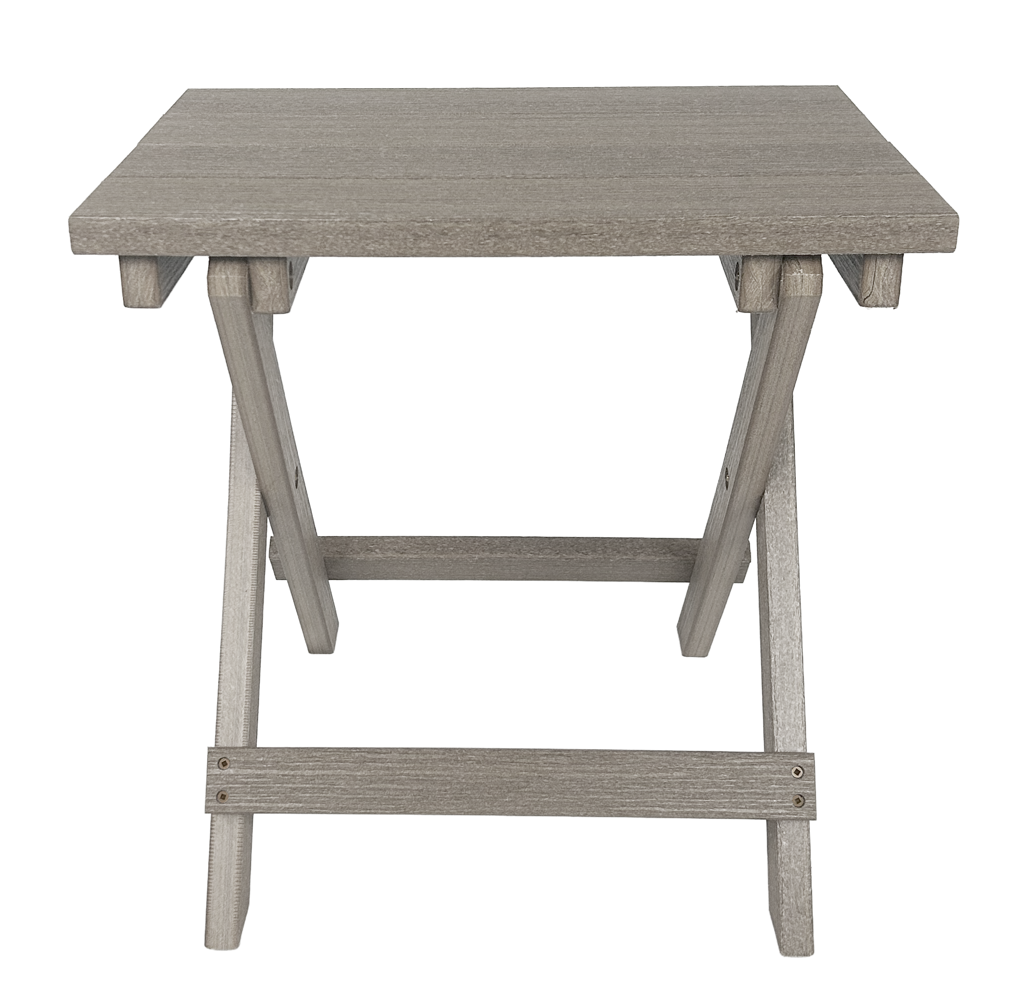 Folding Side Table w/ Removable Serving Tray - Ships Fully Assembled