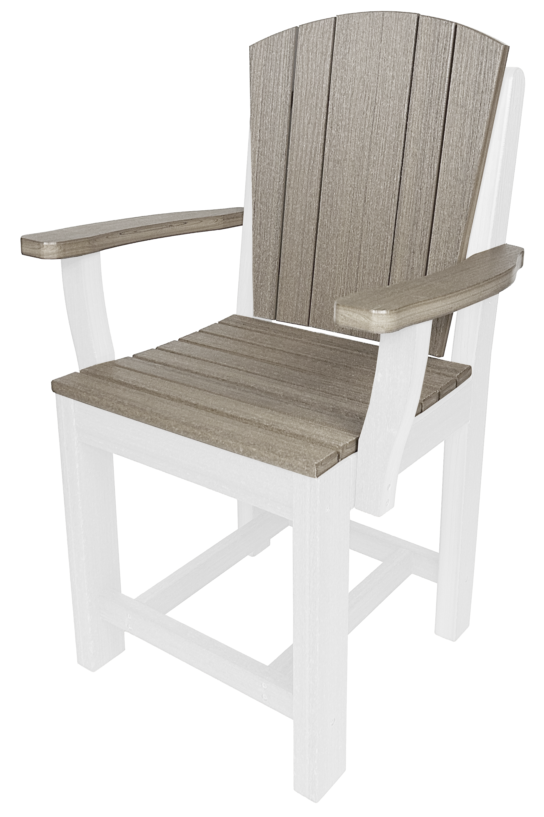 7-Piece Plantation Dining Set With 6 Arm Chairs