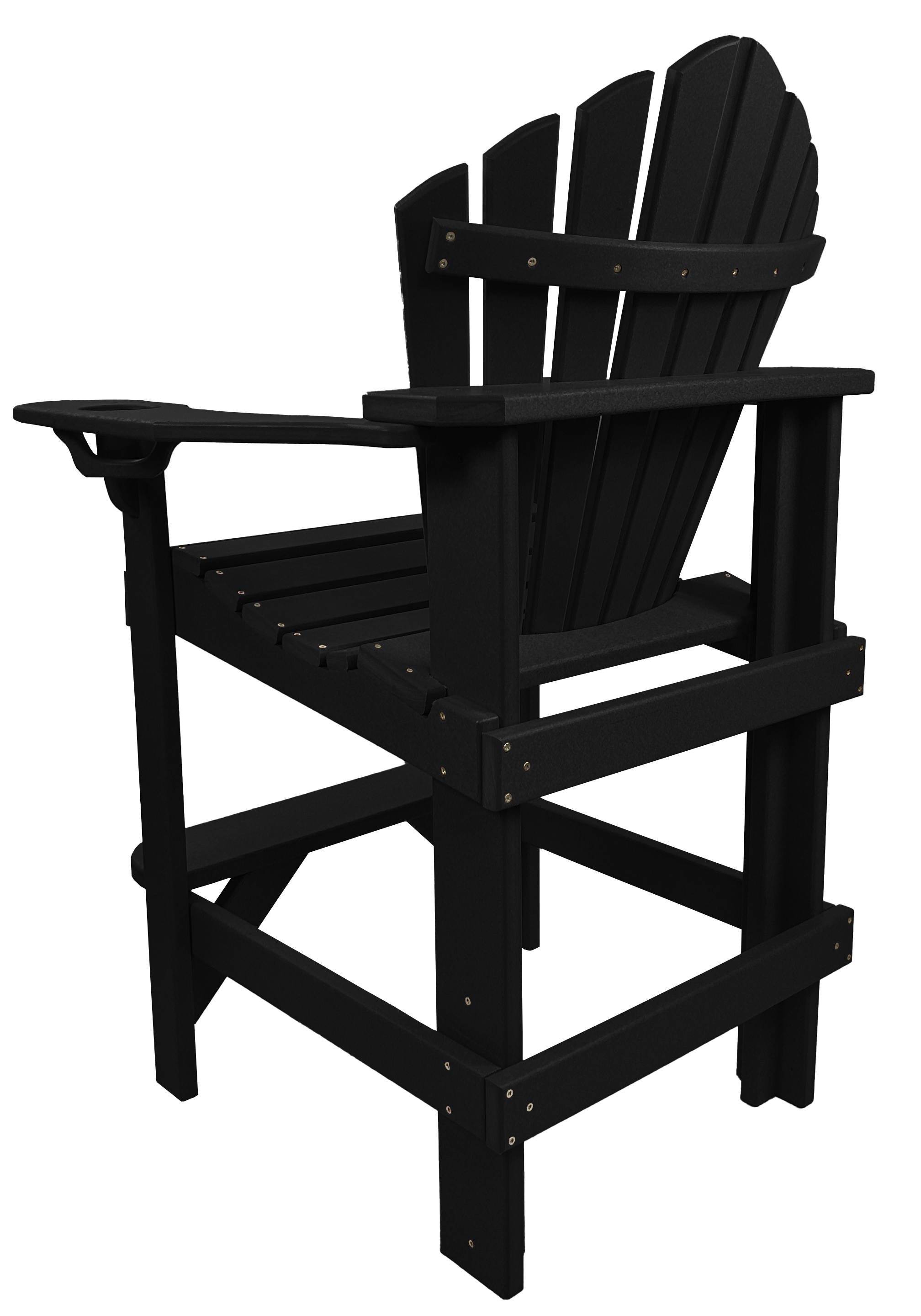 Set of 6 - Bridgewater Counter Chairs With Built In Cupholders
