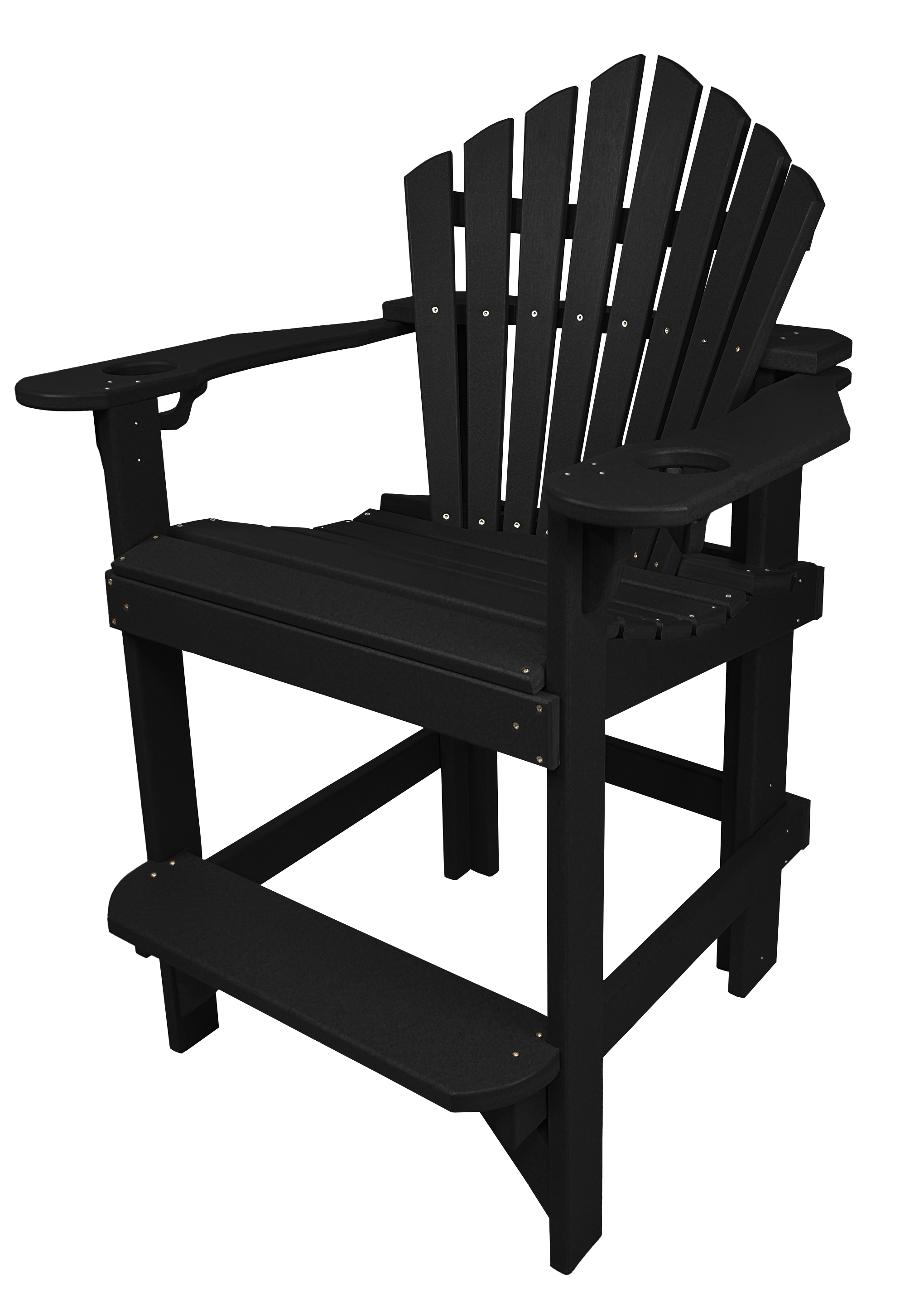 Set of 6 - Bridgewater Counter Chairs With Built In Cupholders
