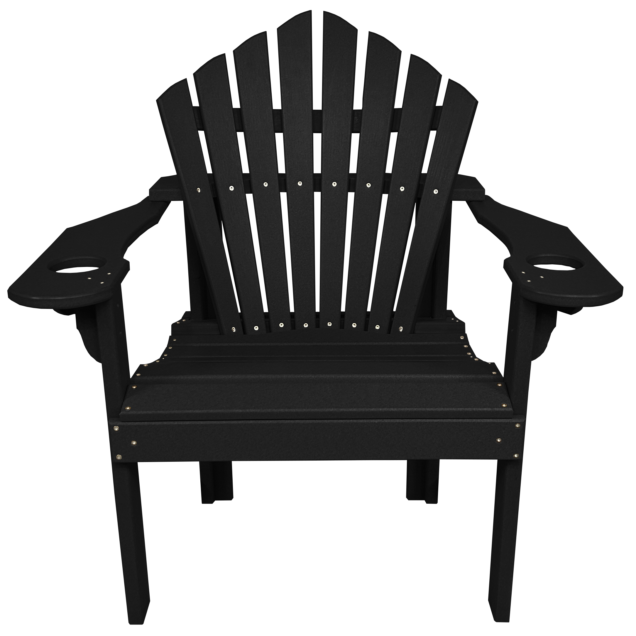 7-Piece 60”rd. Bridgewater Dining Set With Built In Cupholders