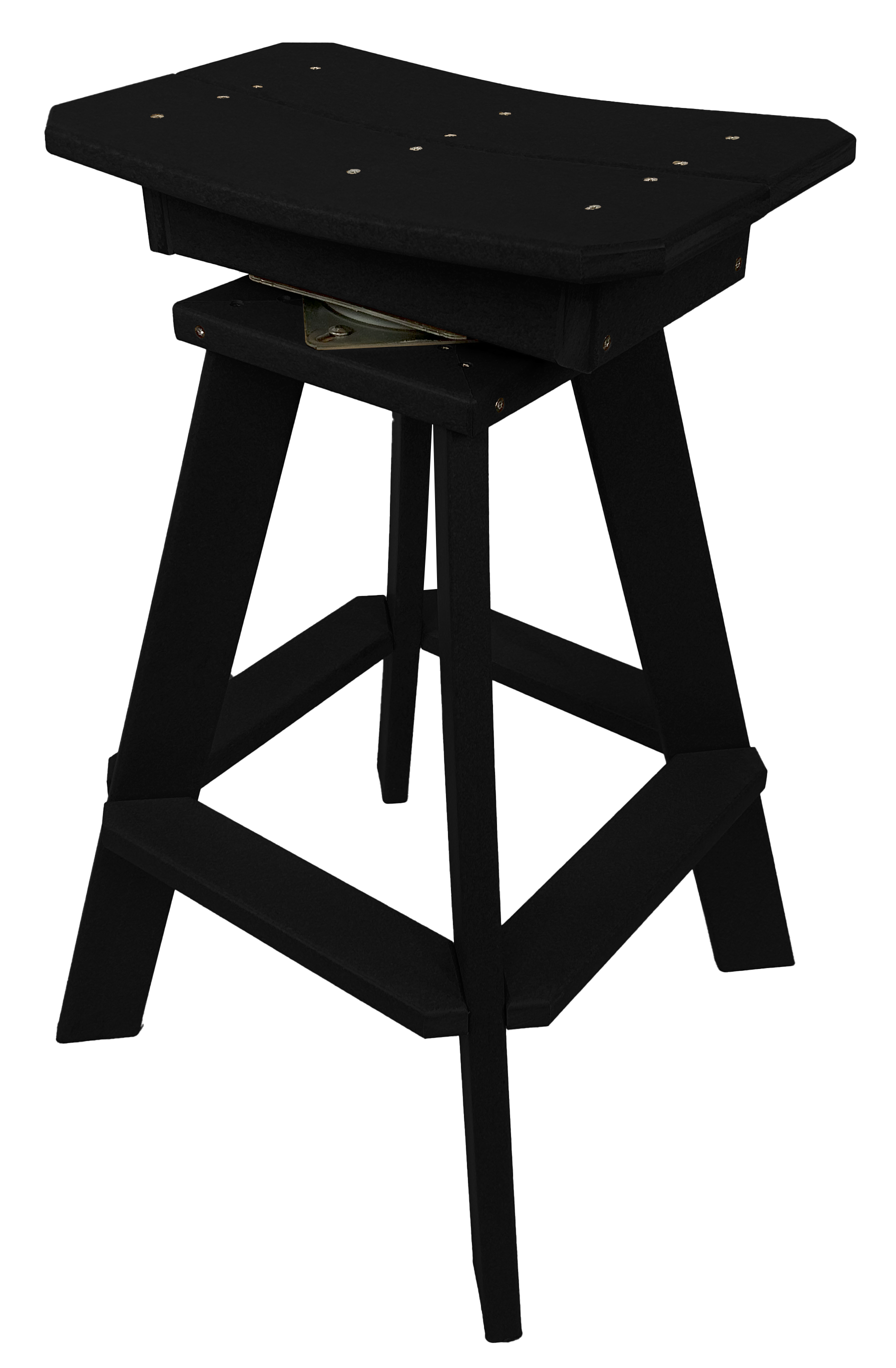 Set of 6 - Swivel Saddle Bar Stools