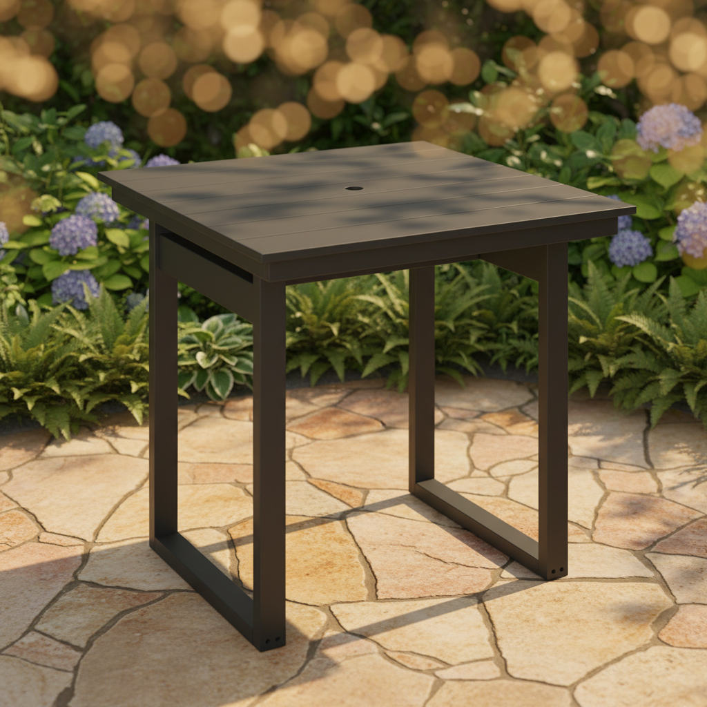 DuraWeather Poly MODERN 38 SQUARE TABLE