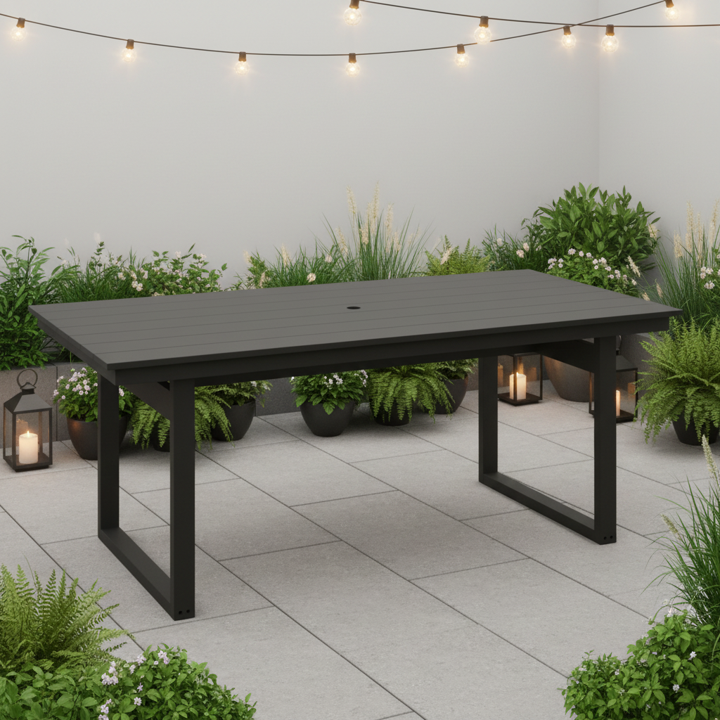 DuraWeather Poly MODERN 38 x 74 TABLE