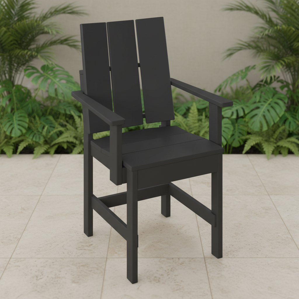 DuraWeather Poly MODERN DINING CHAIR