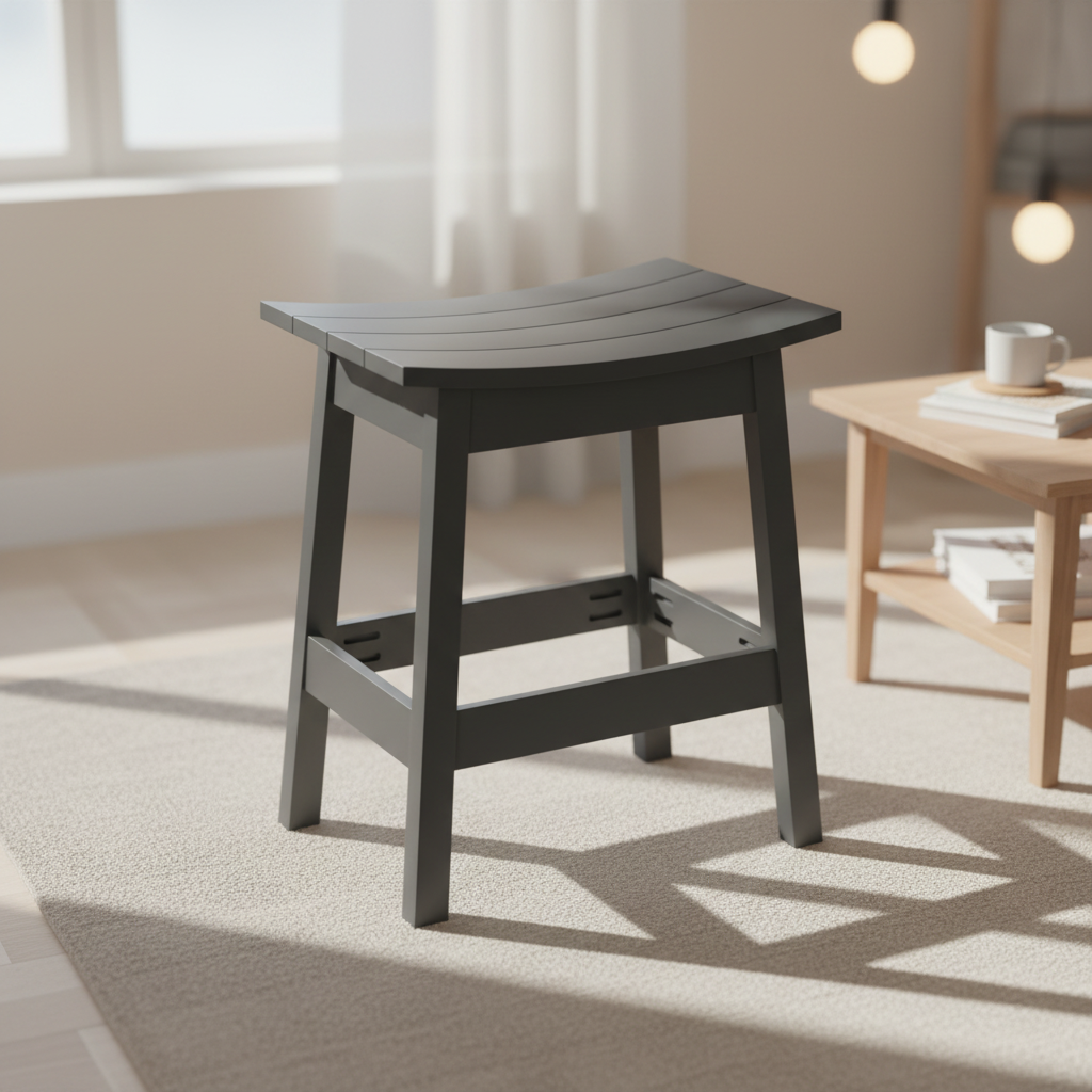 DuraWeather Poly SADDLE STOOL