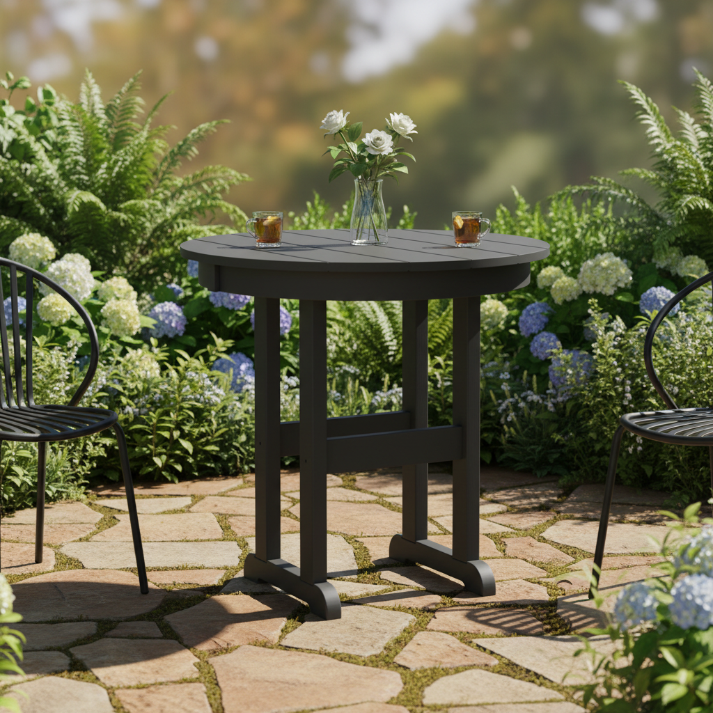DuraWeather Poly 33" ROUND TABLE
