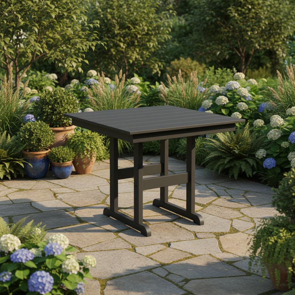 DuraWeather Poly 38 SQUARE TABLE