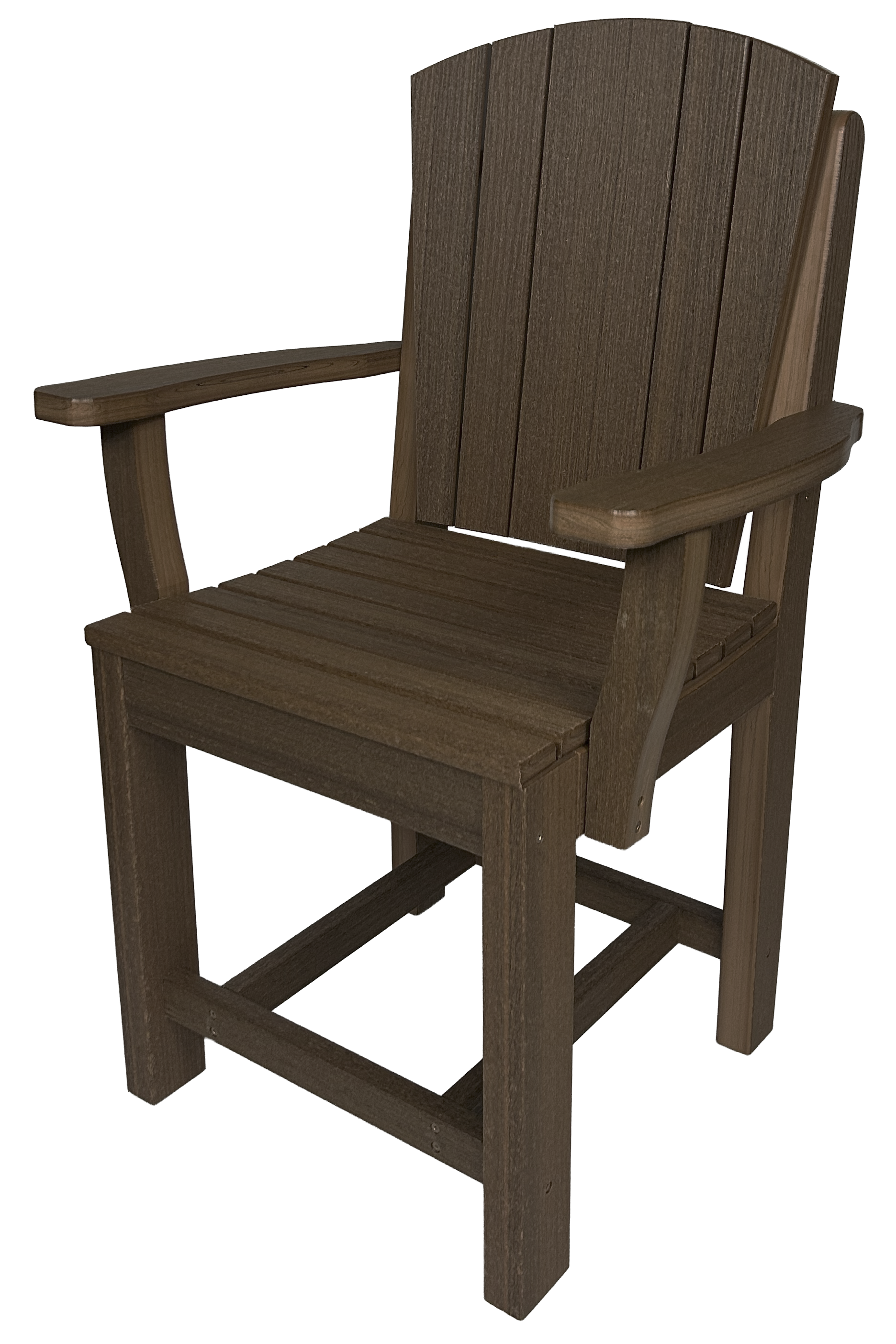 7-Piece Plantation Dining Set With 6 Arm Chairs