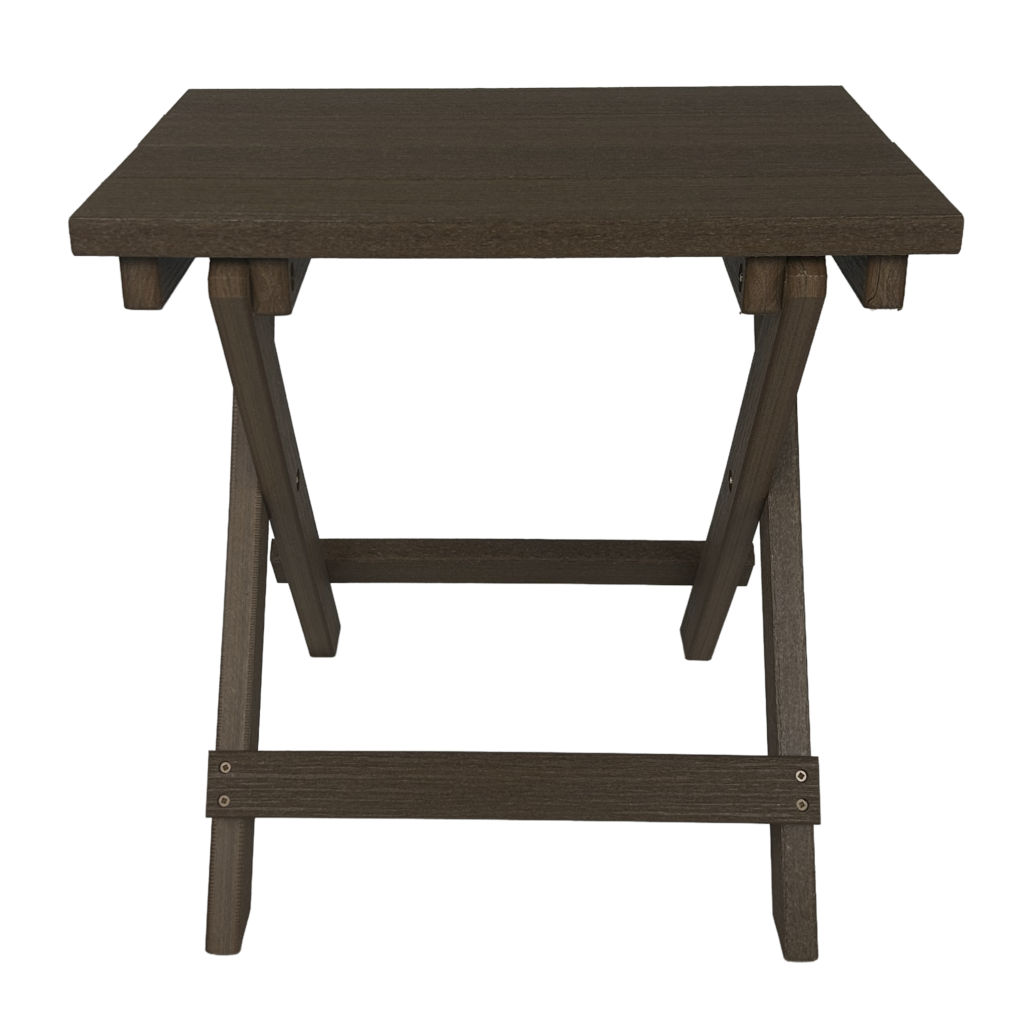 Folding Side Table w/ Removable Serving Tray - Ships Fully Assembled