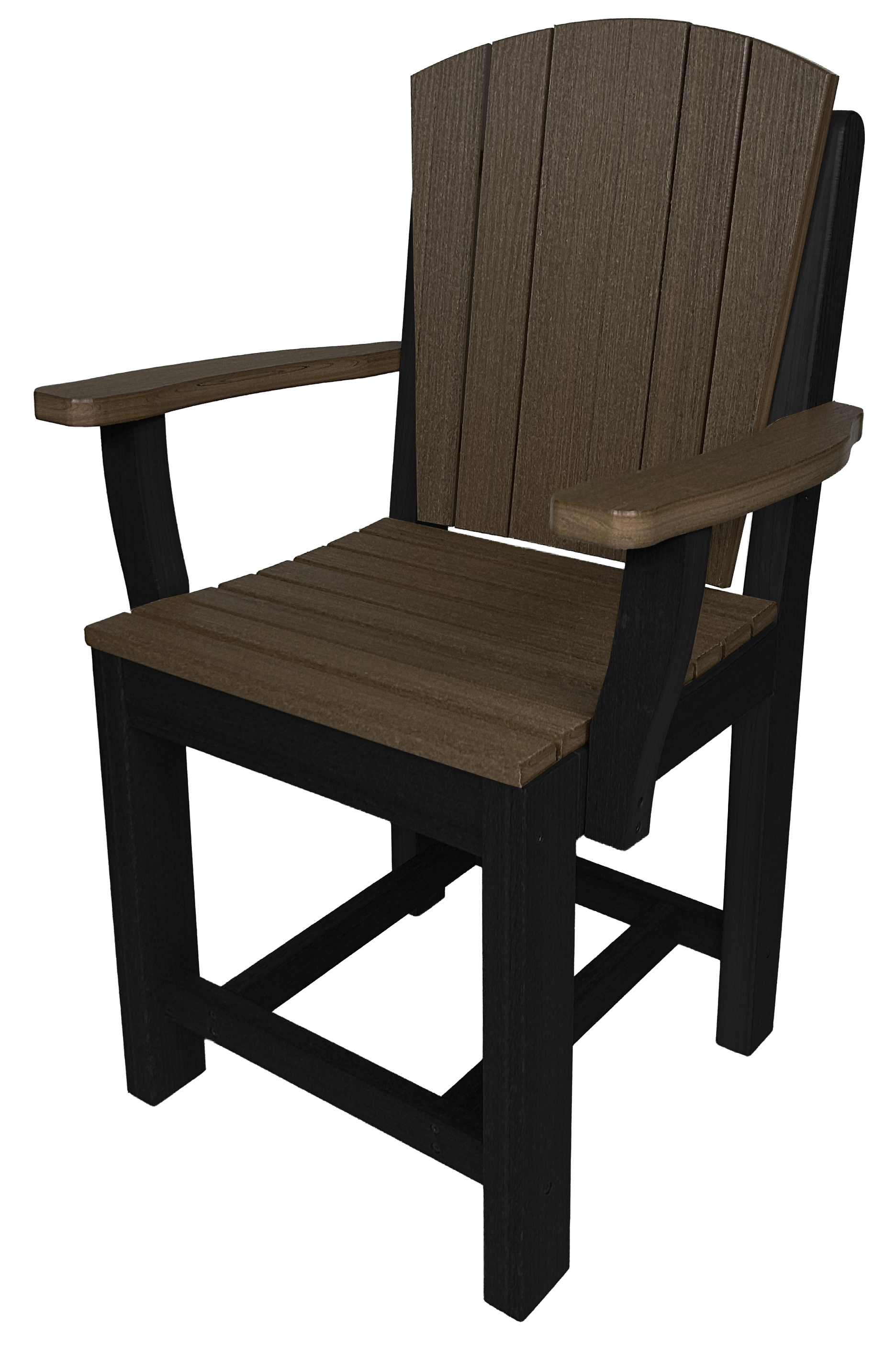 7-Piece Plantation Dining Set With 6 Arm Chairs