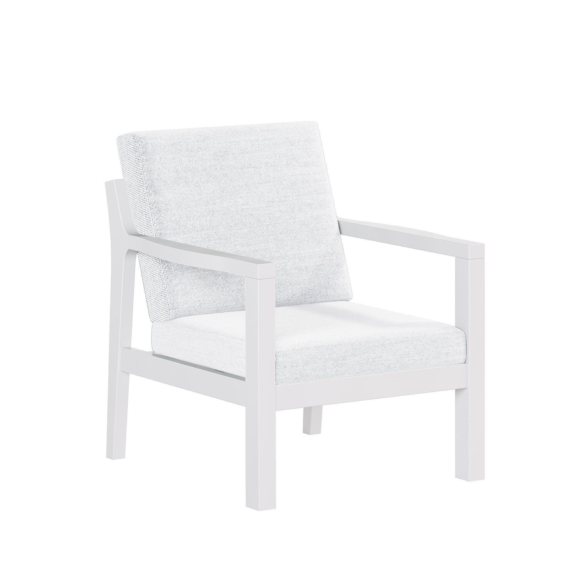 Set of 4 Mayfair Outdoor Lounge Chairs Sunbrella® Fabric
