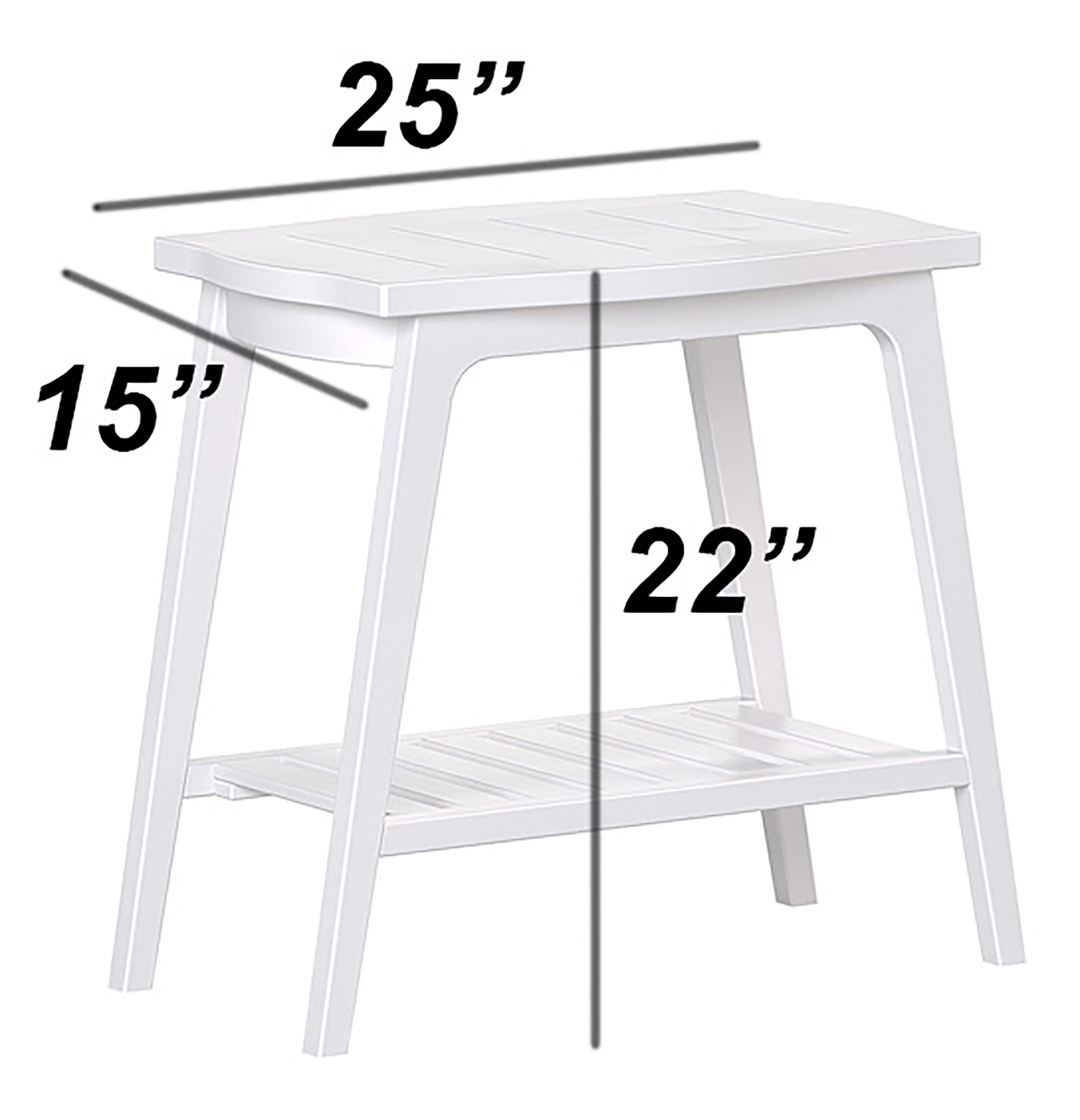 Mayfair End Side Table (25"x 15”)
