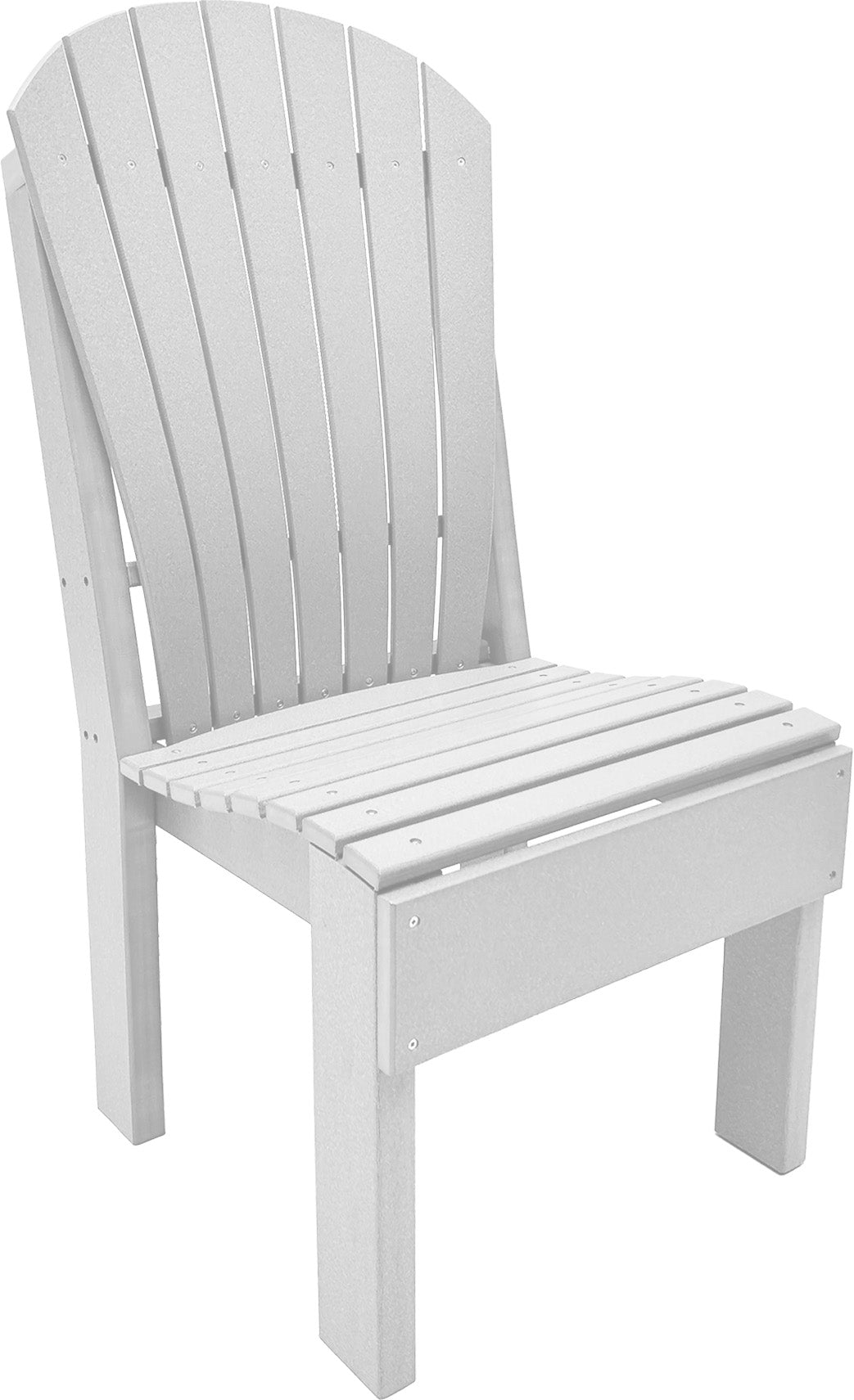 7-Piece Farmhouse Adirondack Dining Table Set With 2 Arm Chairs And 4 Side Chairs