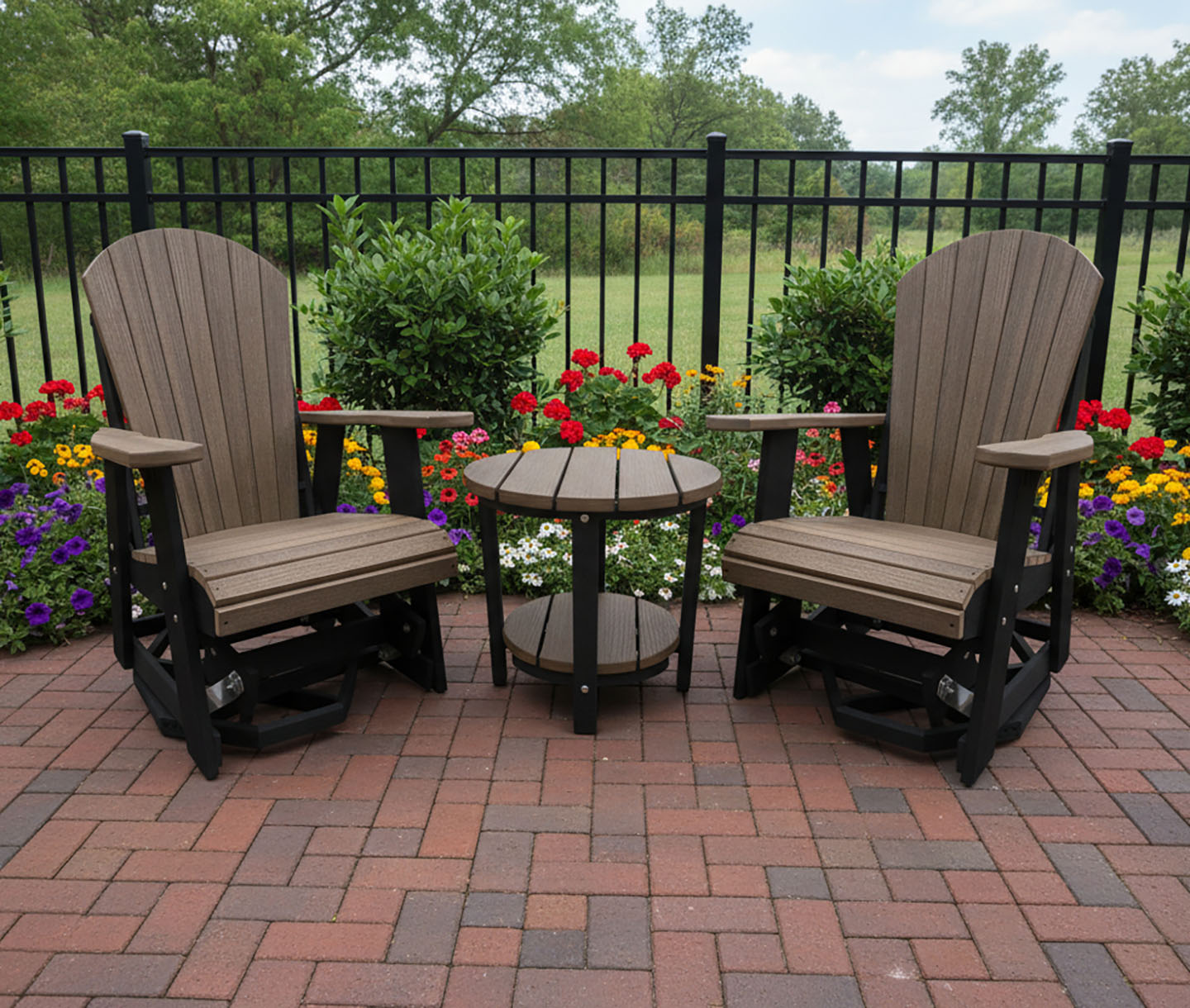 Adirondack Swivel Glider