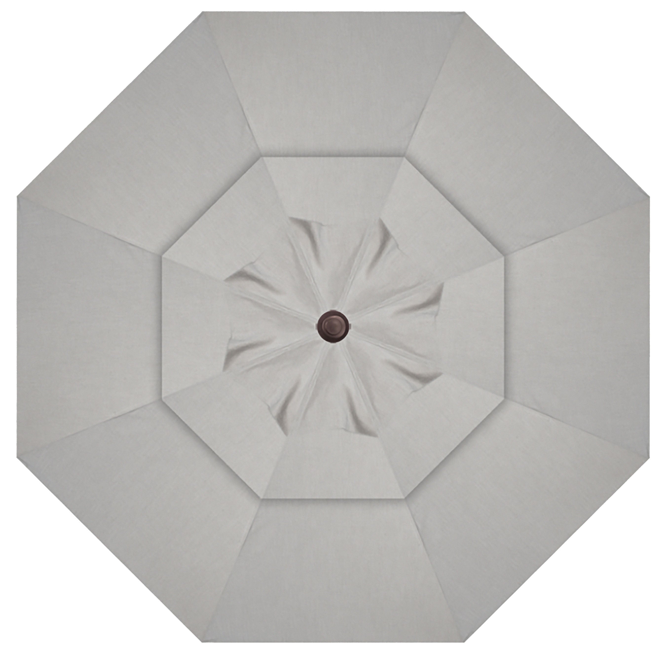 DURAWEATHER POLY® 9'ft Patio Umbrella Push Button Tilt Double Wind Vents Includes Base in Sunbrella Fabrics