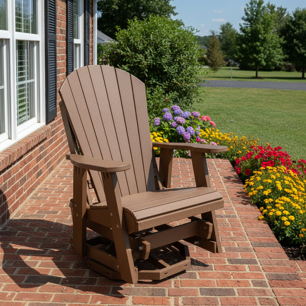 Adirondack Swivel Glider