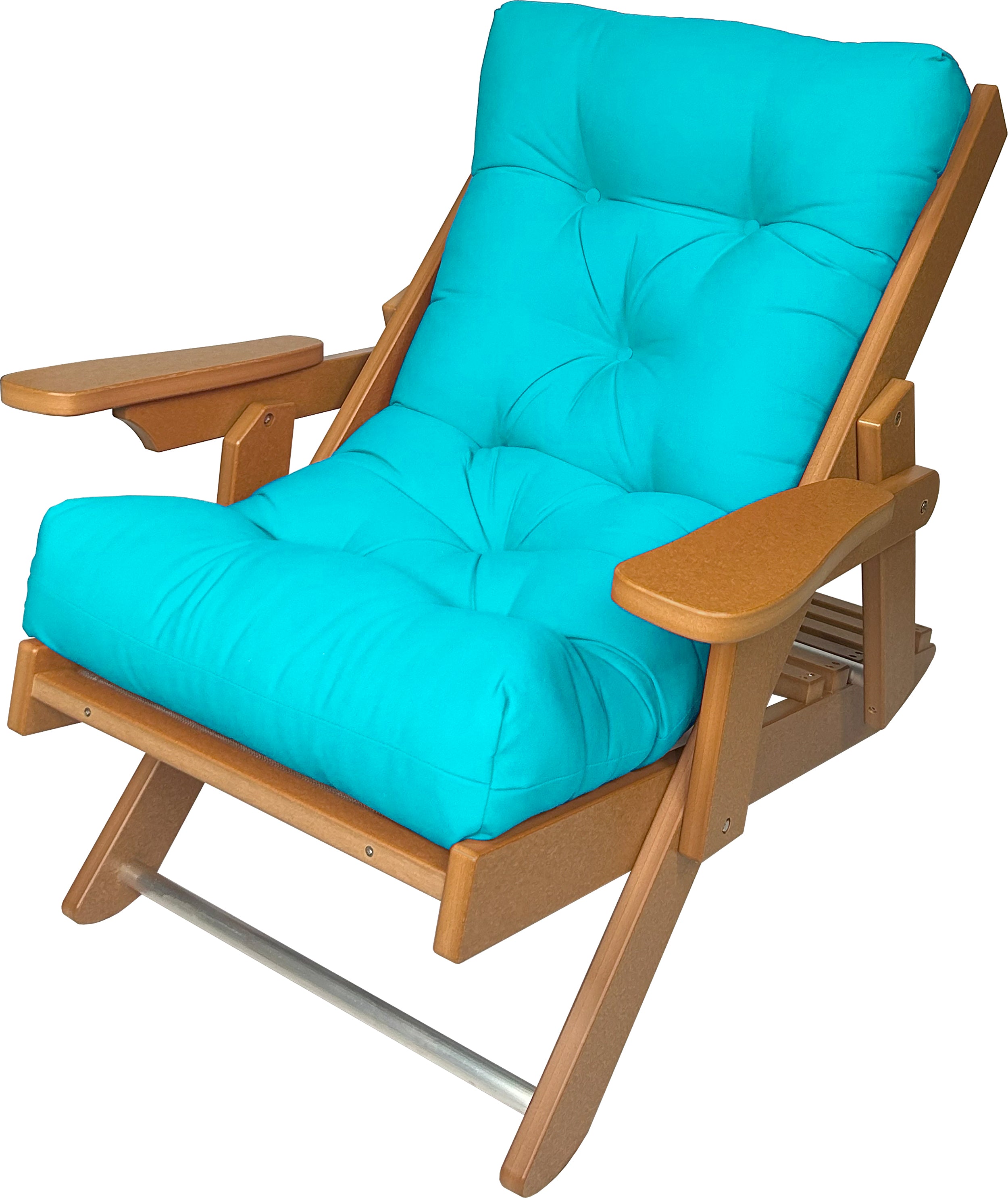 Original Cloud Comfort Folding & Reclining Chair (Wood Grain Texture)