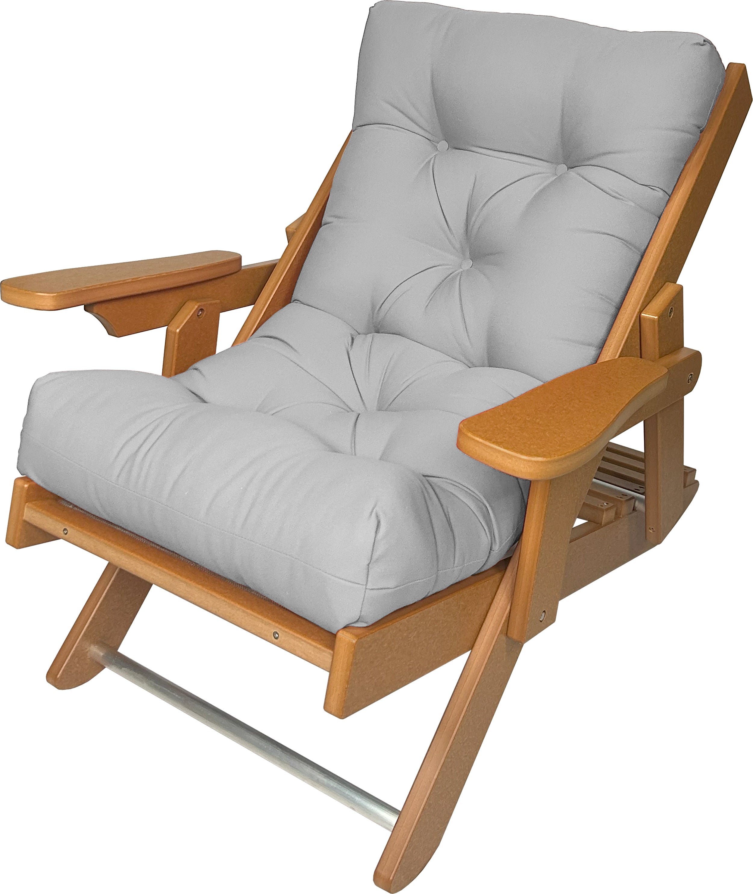 Original Cloud Comfort Folding & Reclining Chair (Wood Grain Texture)