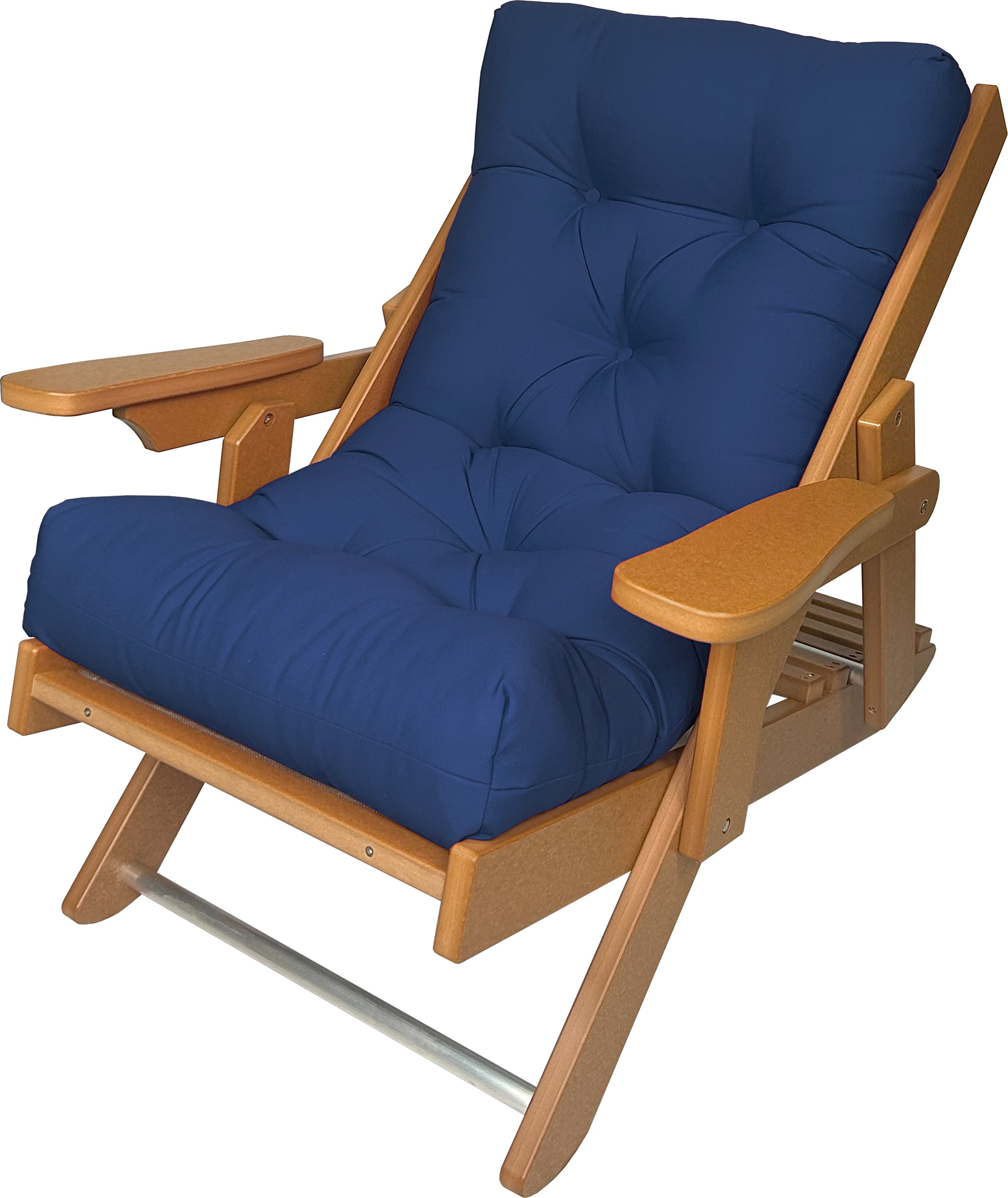 Original Cloud Comfort Folding & Reclining Chair (Wood Grain Texture)